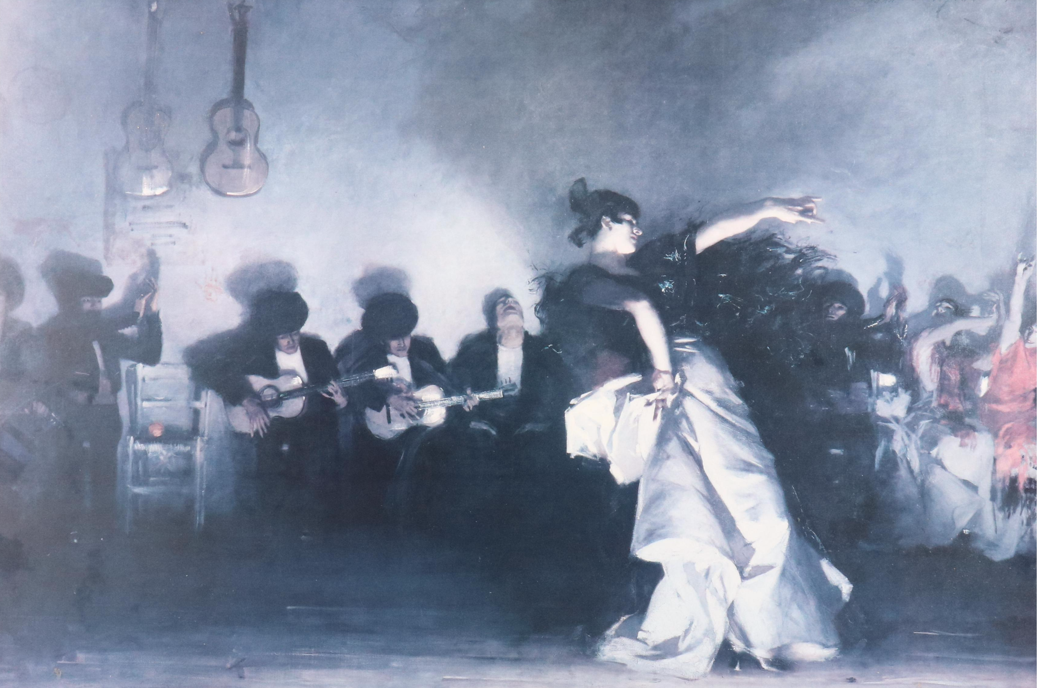 Offset Lithograph Exhibition Poster After John Singer Sargent