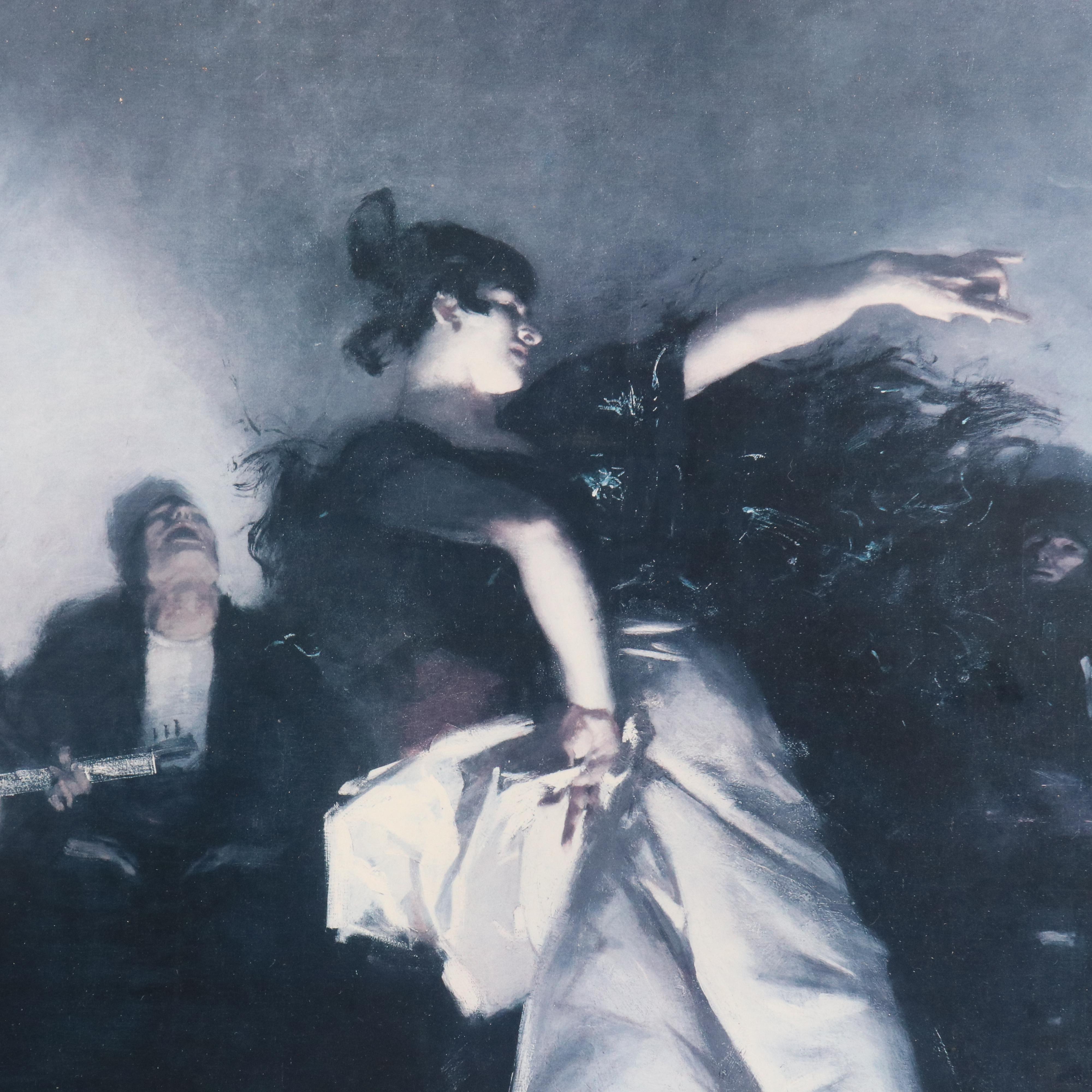 Offset Lithograph Exhibition Poster After John Singer Sargent