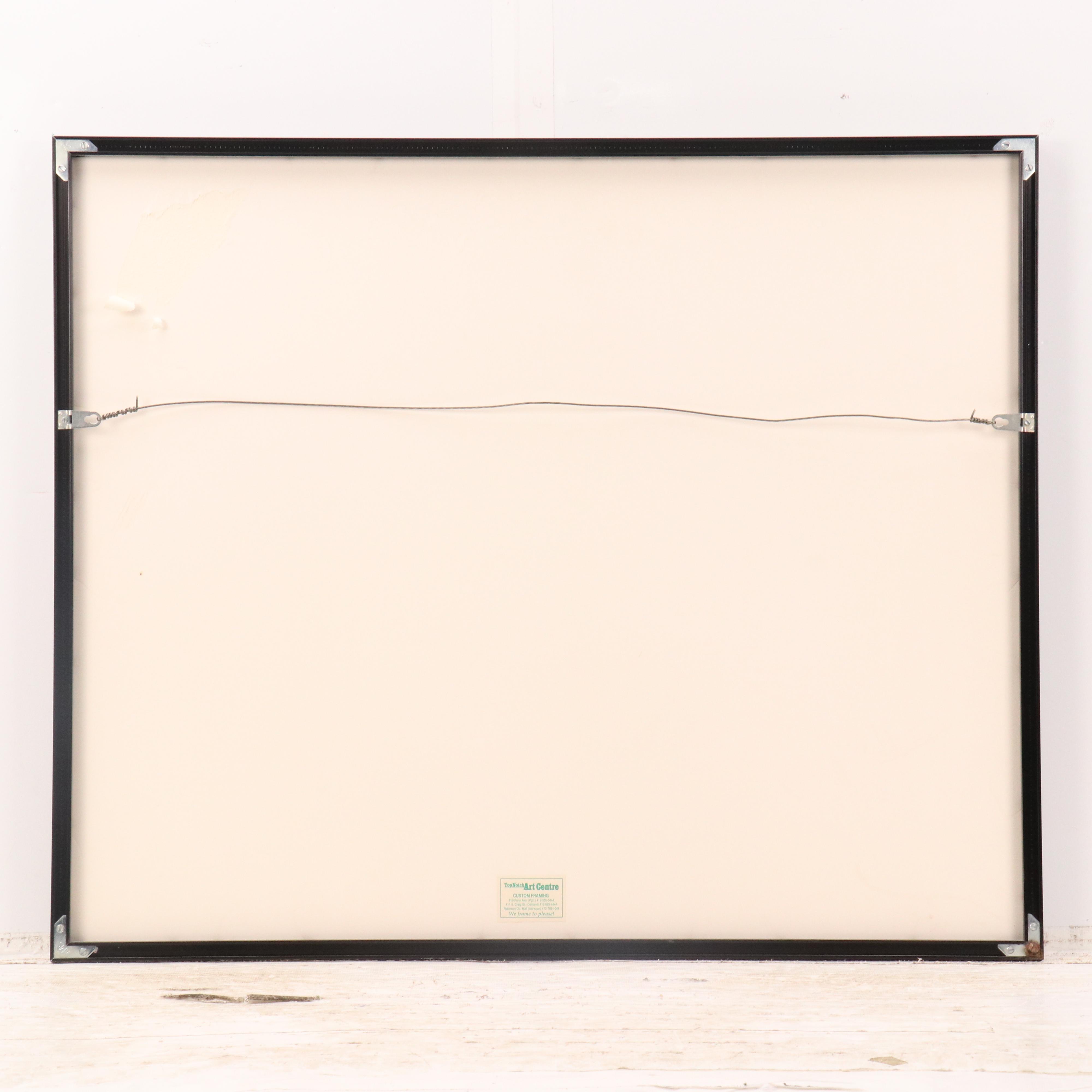 Offset Lithograph Exhibition Poster After John Singer Sargent