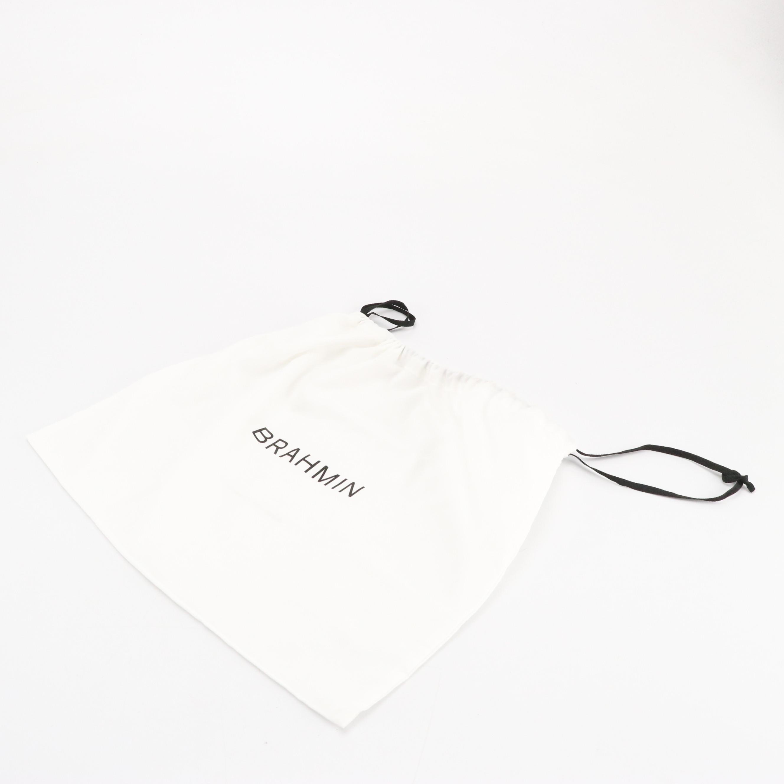 Brahmin Briar Crossbody Satchel in Cobalt Potion Melbourne Croc Leather