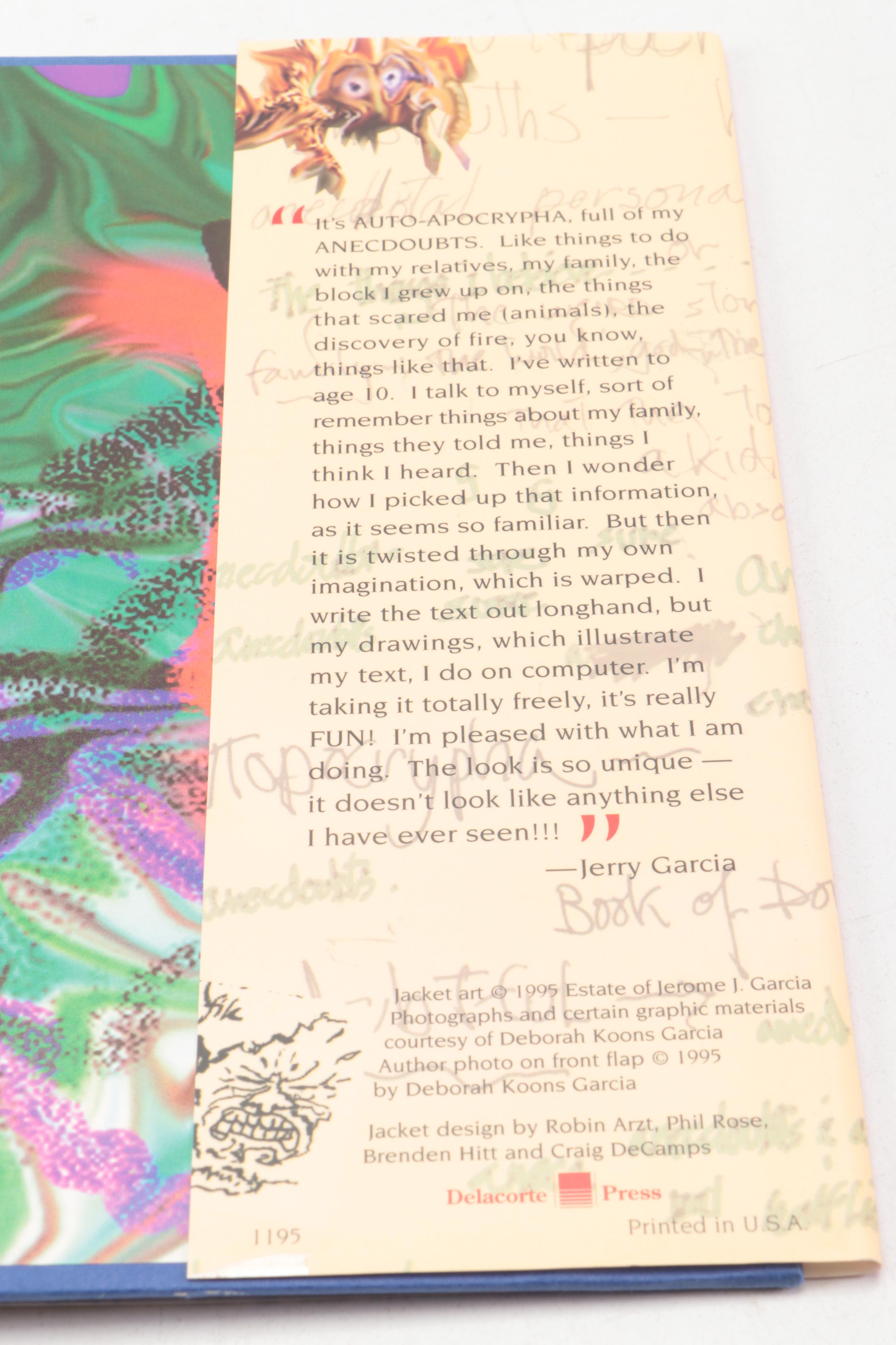 First Printing "Harrington Street" by Jerry Garcia, 1995