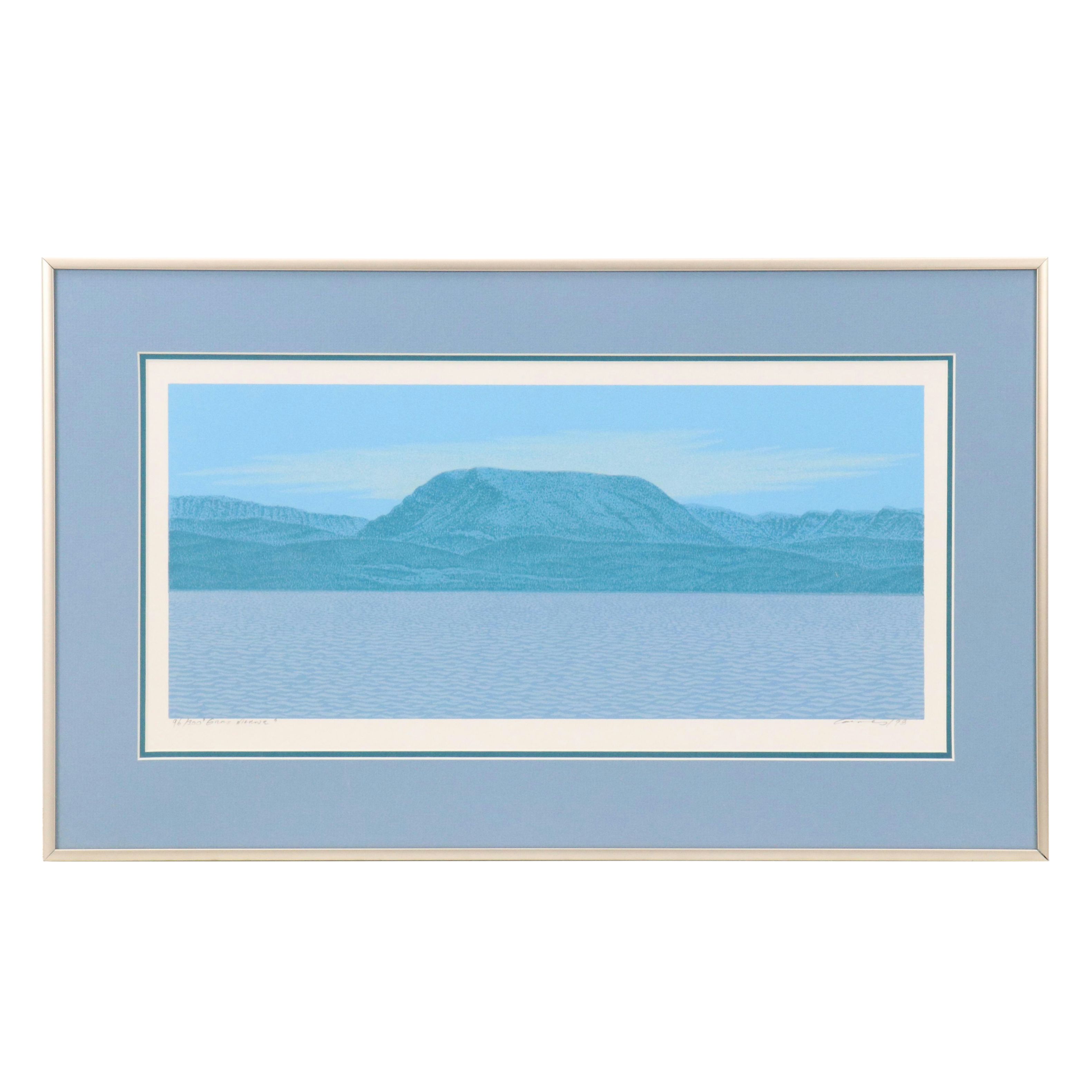 Derek Caines Serigraph "Gros Moume," 1998