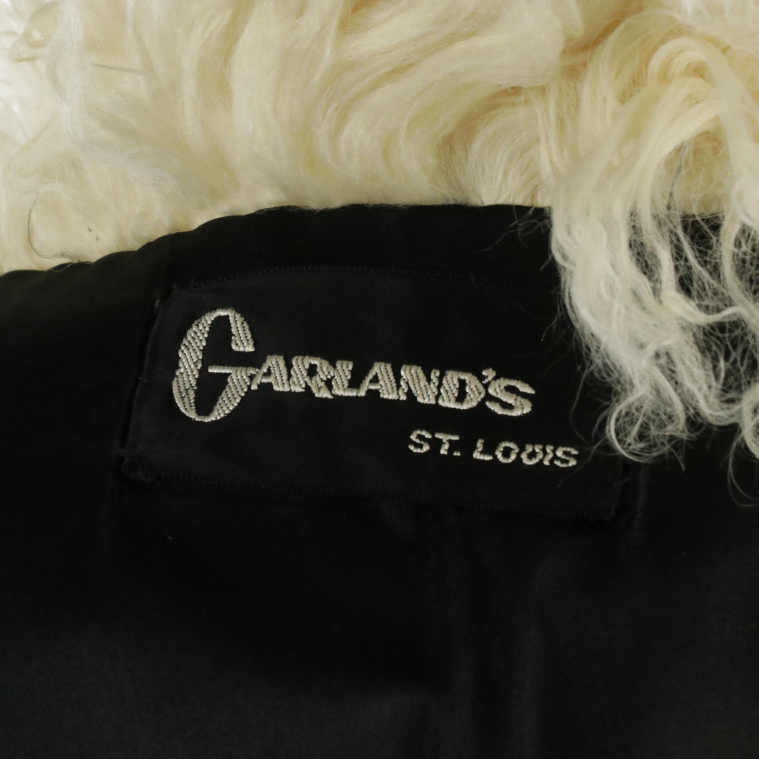 Mongolian Lamb Fur Stroller Coat and Hat by Harry Richer Furs, circa 1970