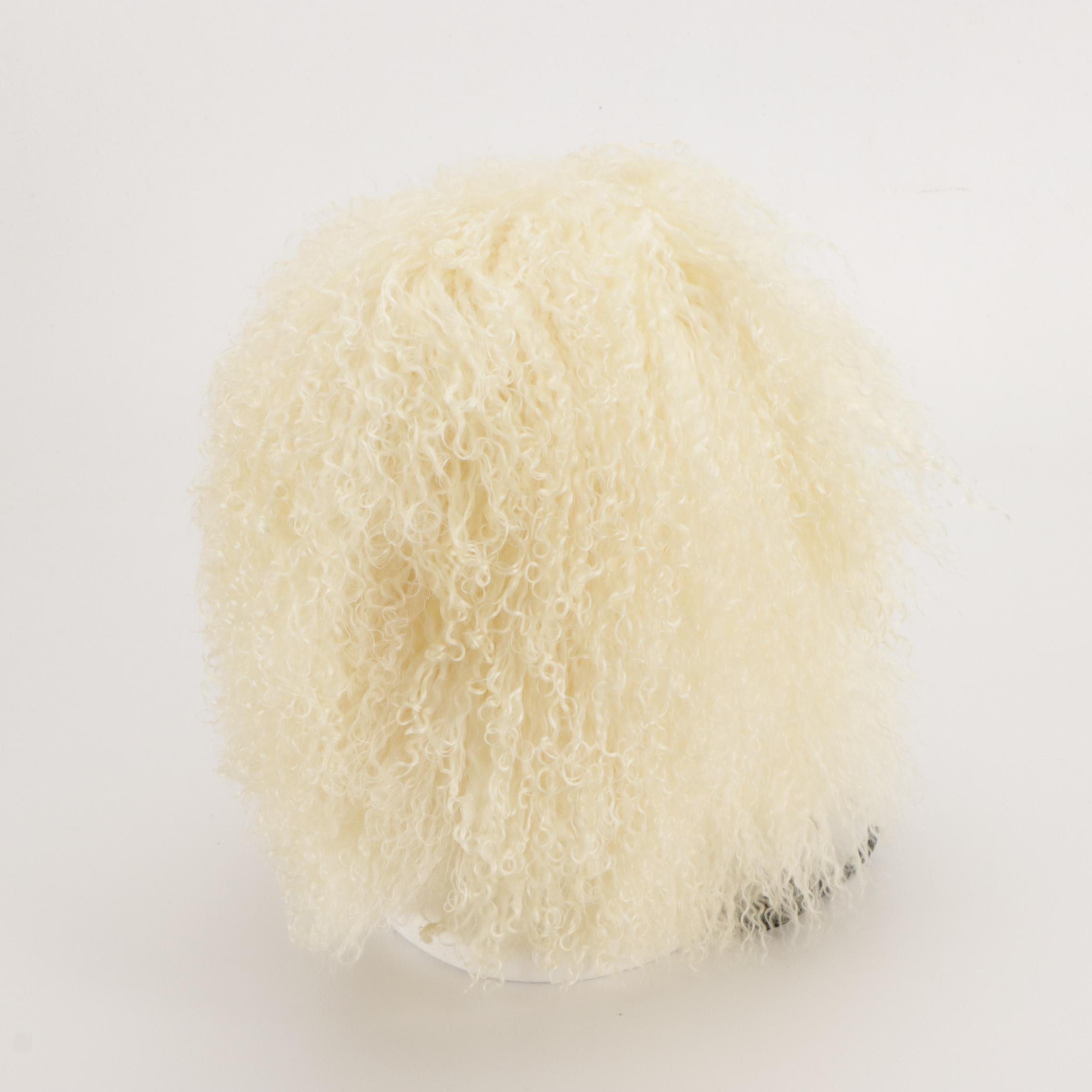 Mongolian Lamb Fur Stroller Coat and Hat by Harry Richer Furs, circa 1970