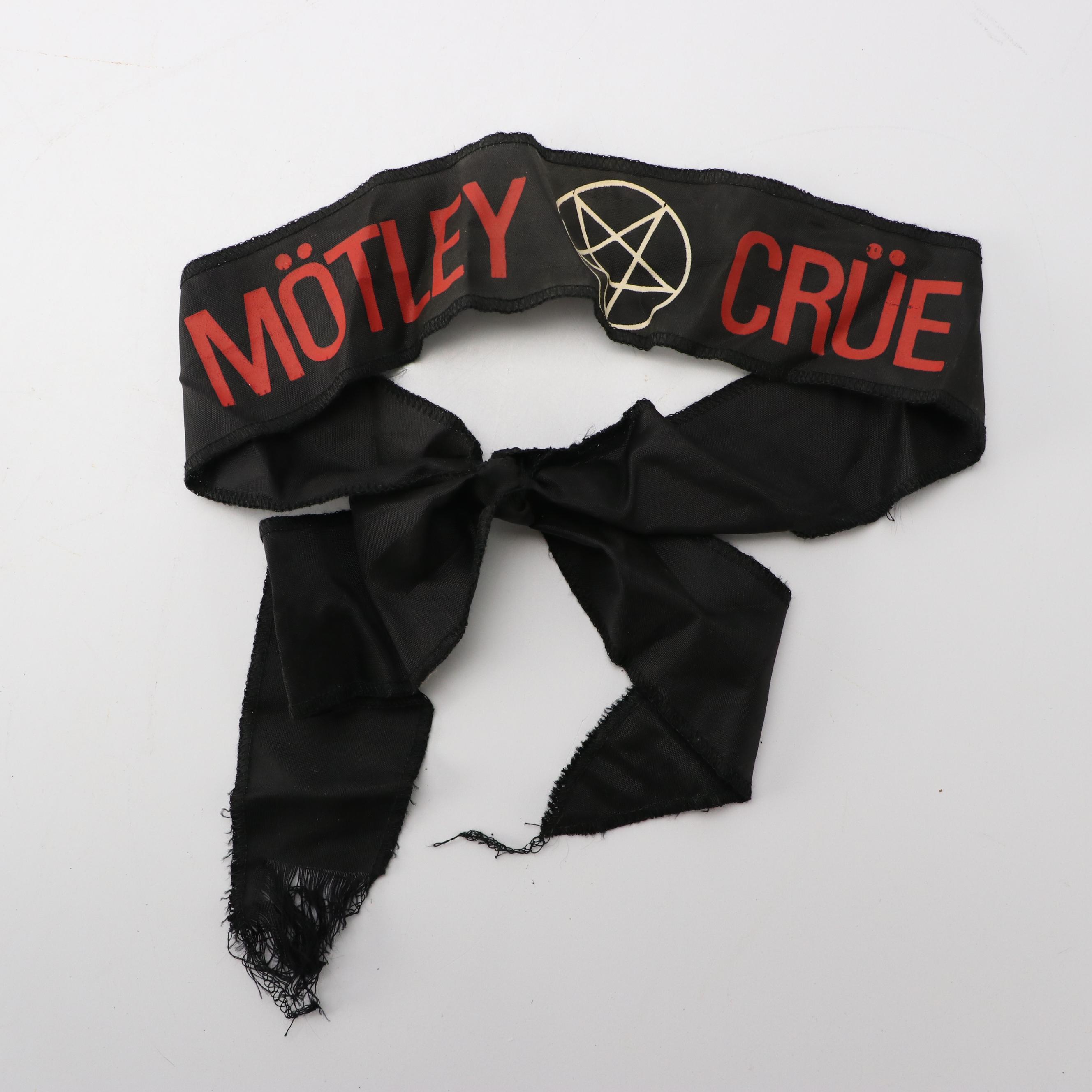 Movie and Music Themed Pins with "Mötley Crüe" Headband and More