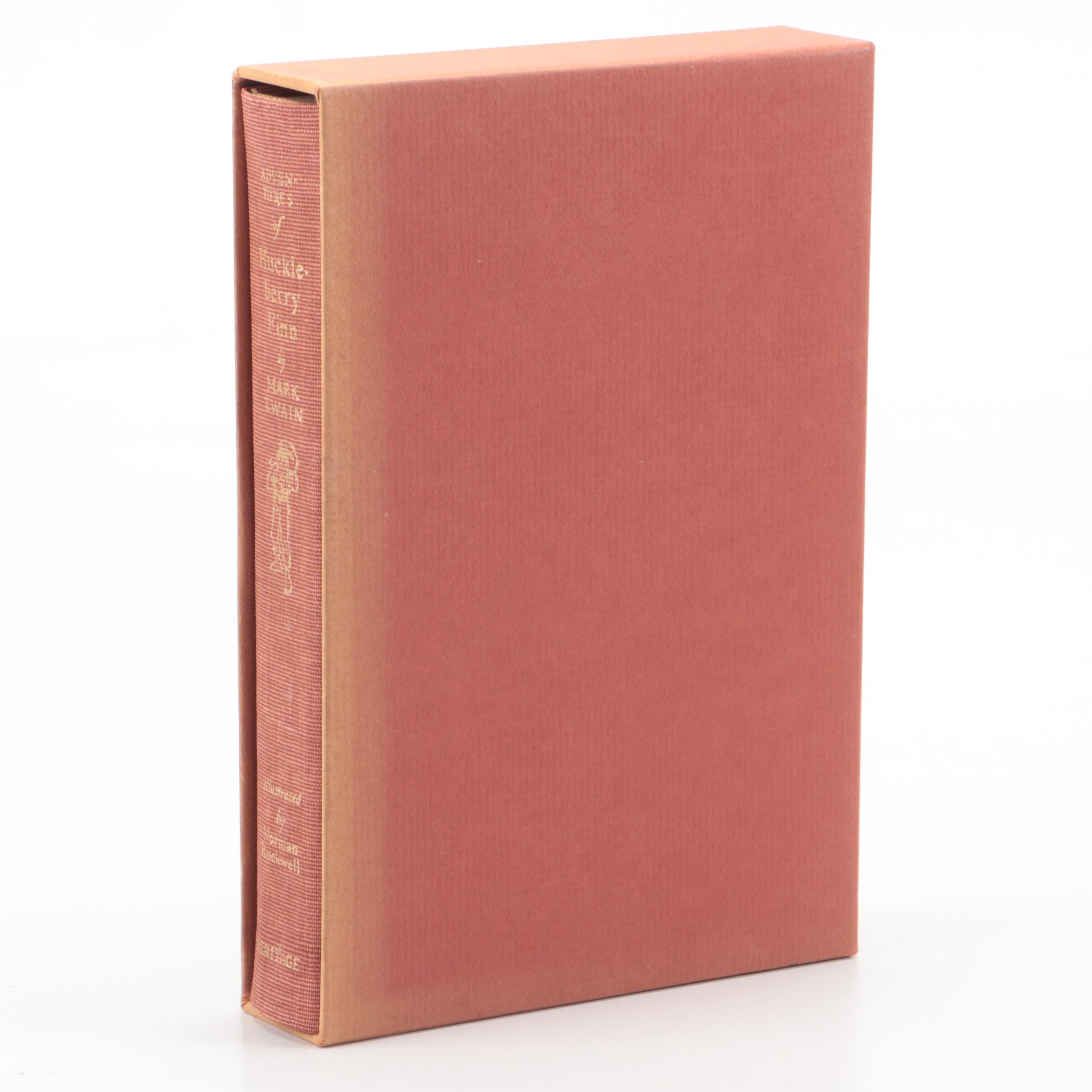 Norman Rockwell Illustrated "The Adventures of Huckleberry Finn" by Mark Twain