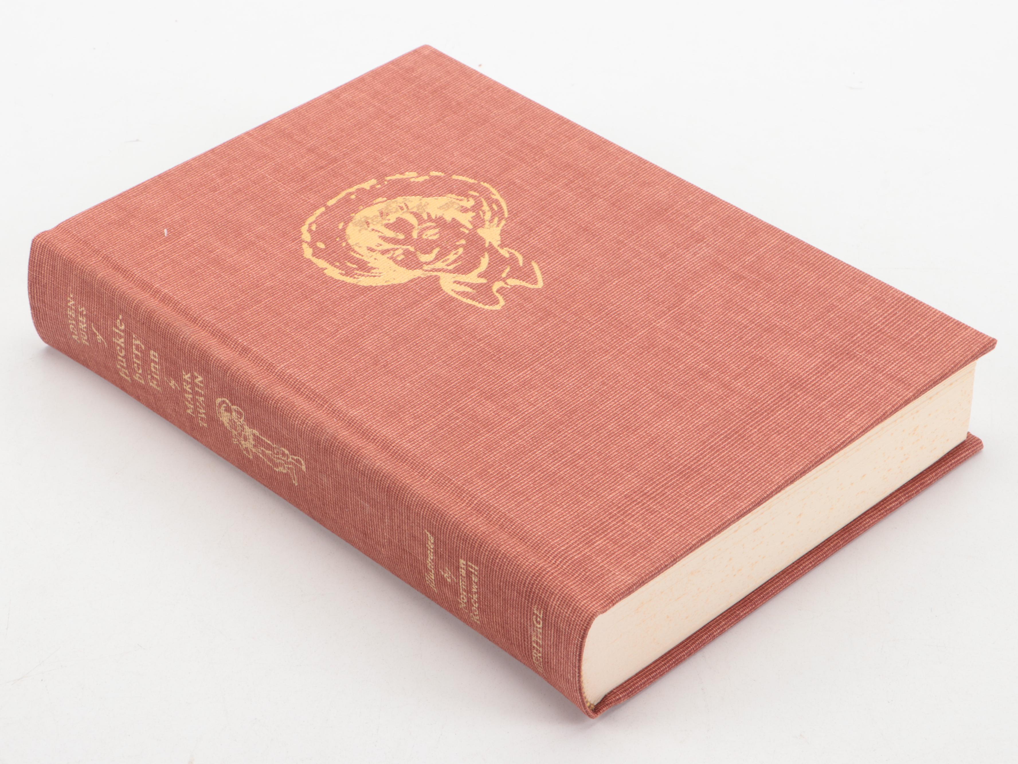 Norman Rockwell Illustrated "The Adventures of Huckleberry Finn" by Mark Twain