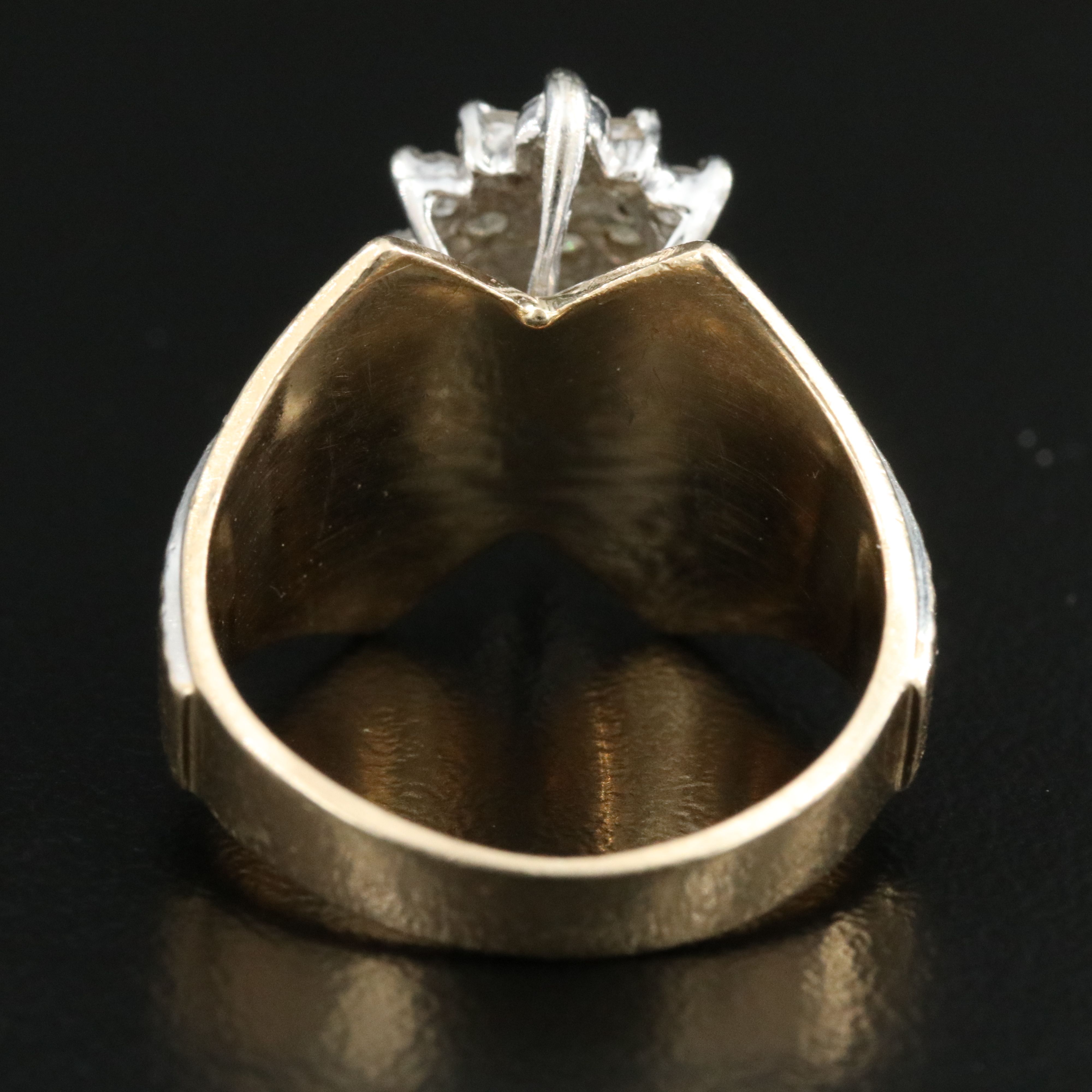 14K Two-Tone 1.00 CTW Diamond Ring