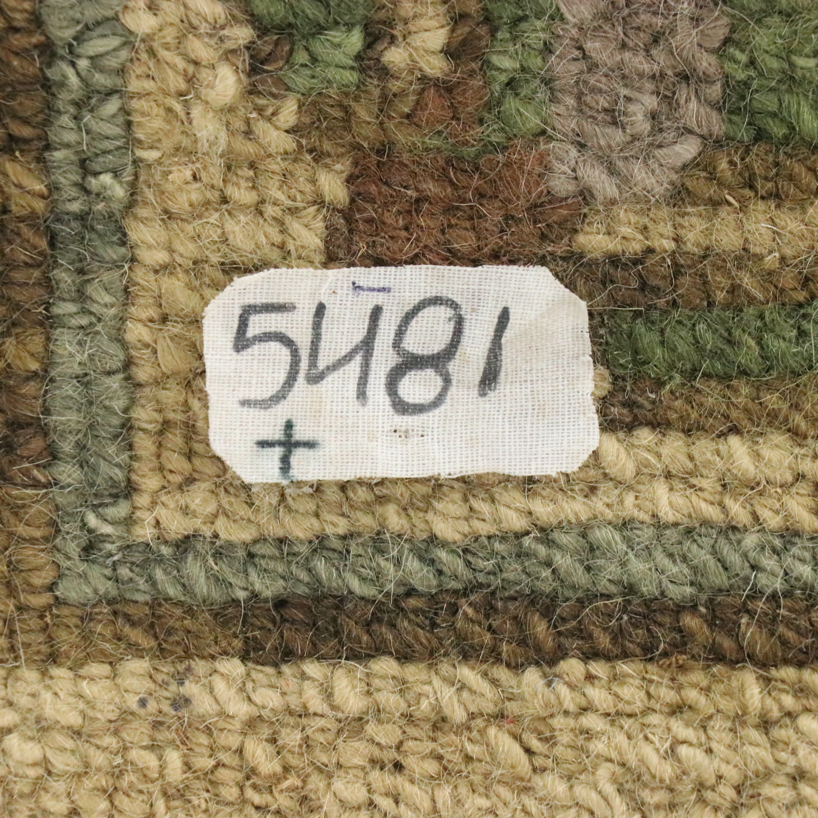 4' x 6'1 Hand-Knotted Nepali Vine Motif Area Rug