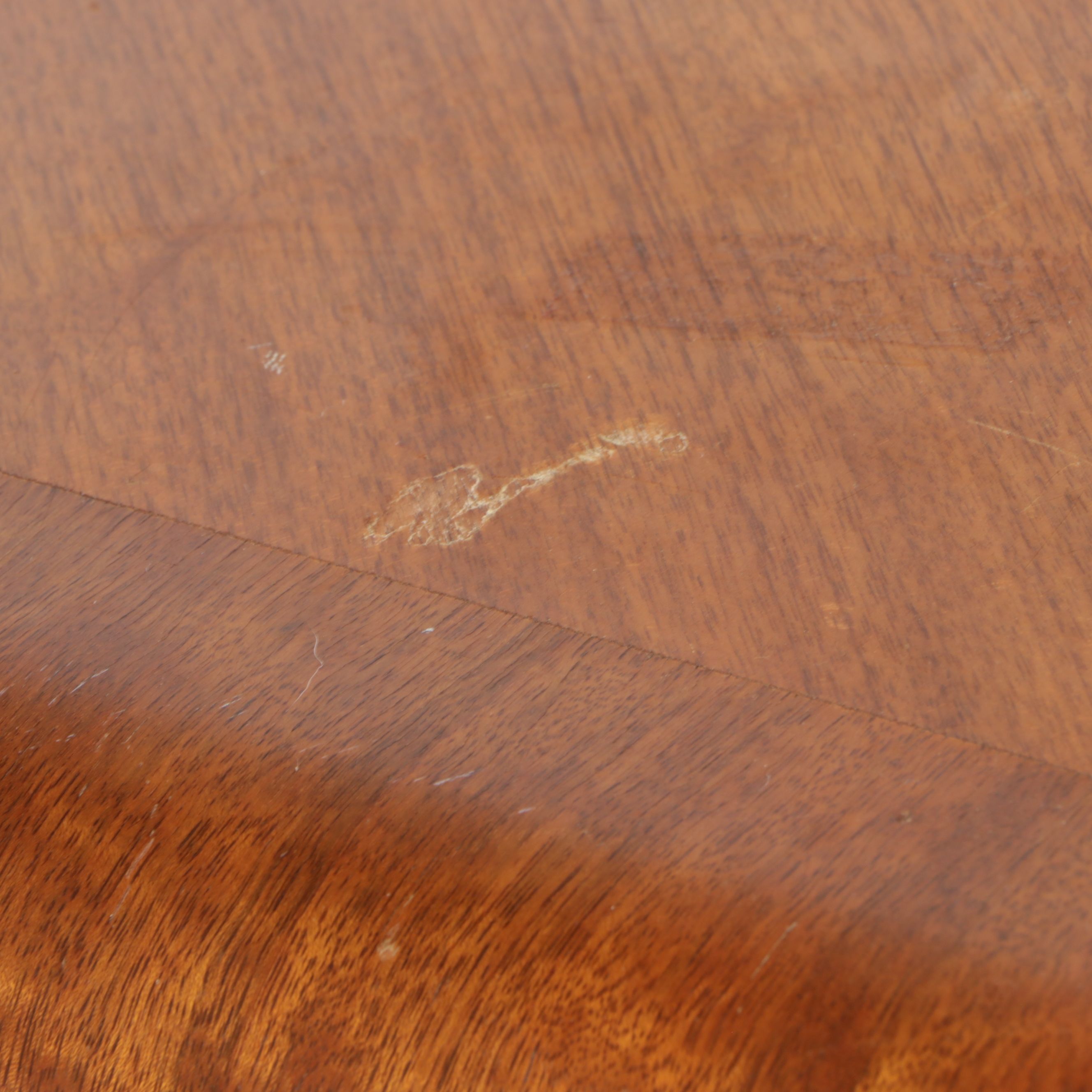 Lane Art Deco Style Burl and Walnut Waterfall Front Cedar Lined Chest