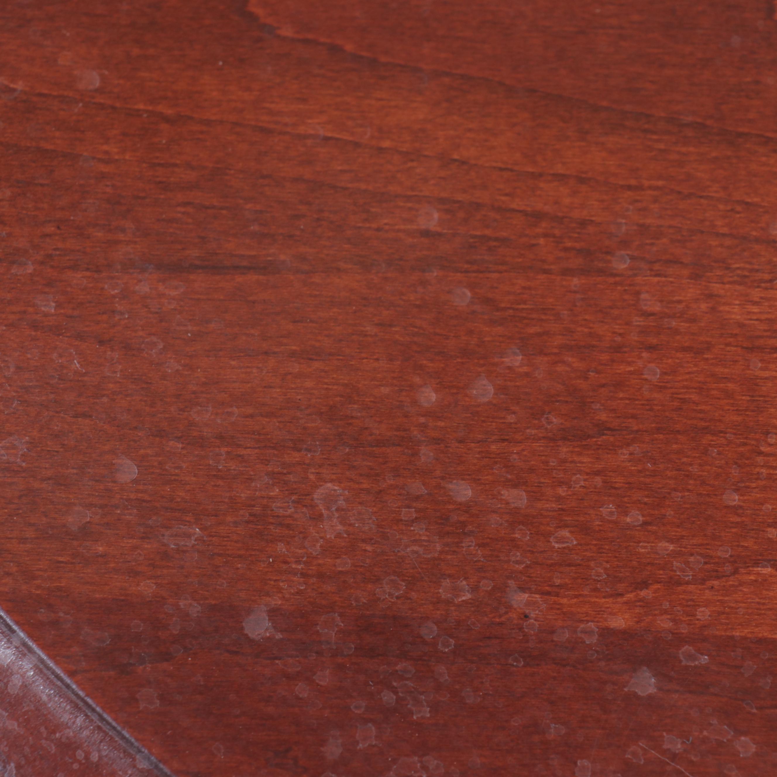 Queen Anne Style Mahogany Coffee Table