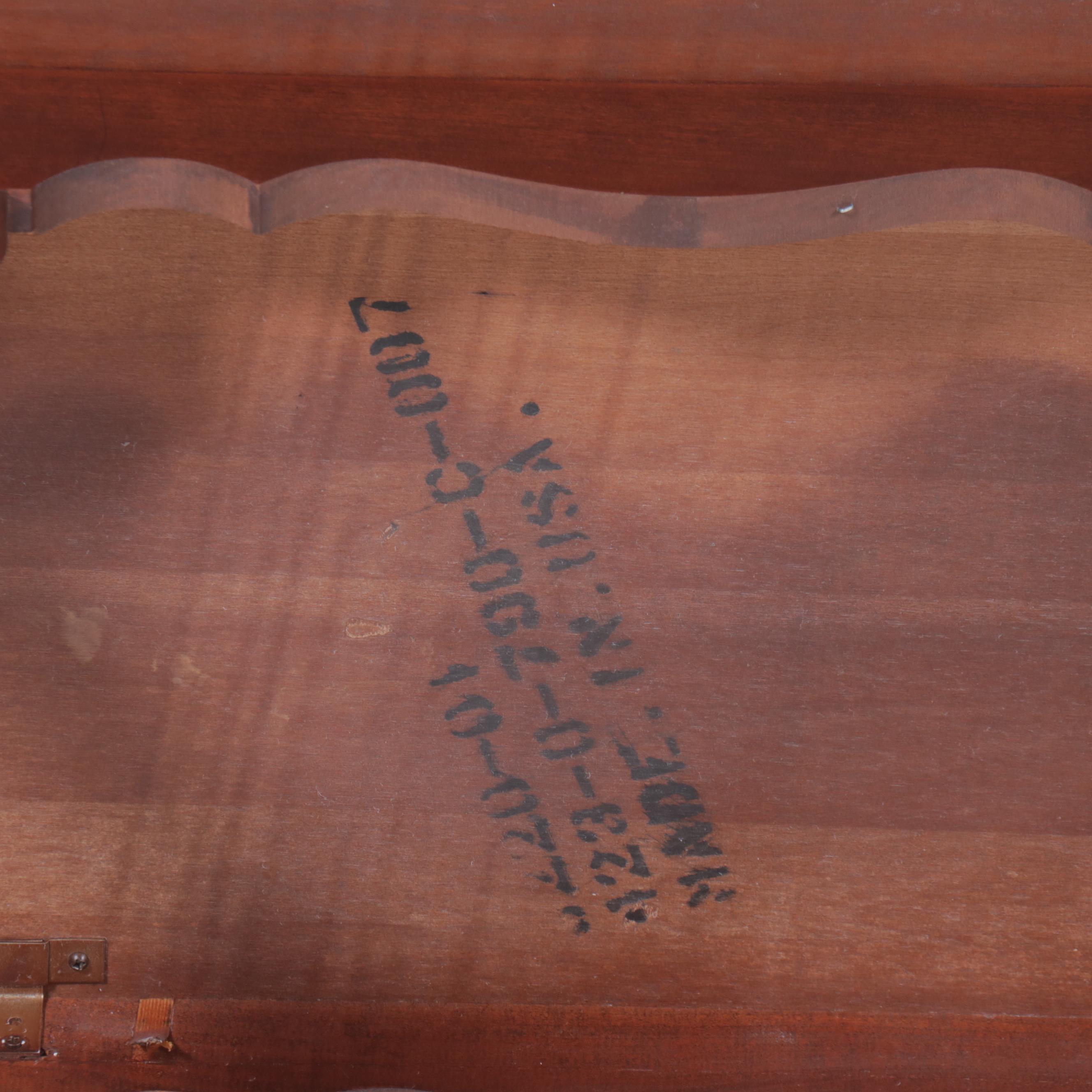 Queen Anne Style Mahogany Coffee Table