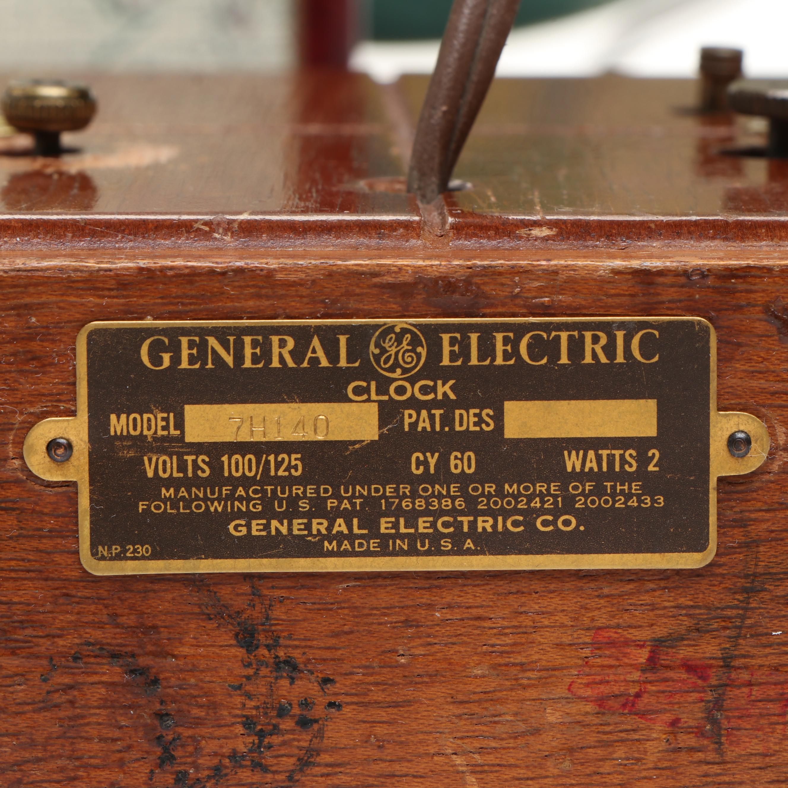 J. Chein Zodiac Tin World Globe with General Electric Clock and Bookends