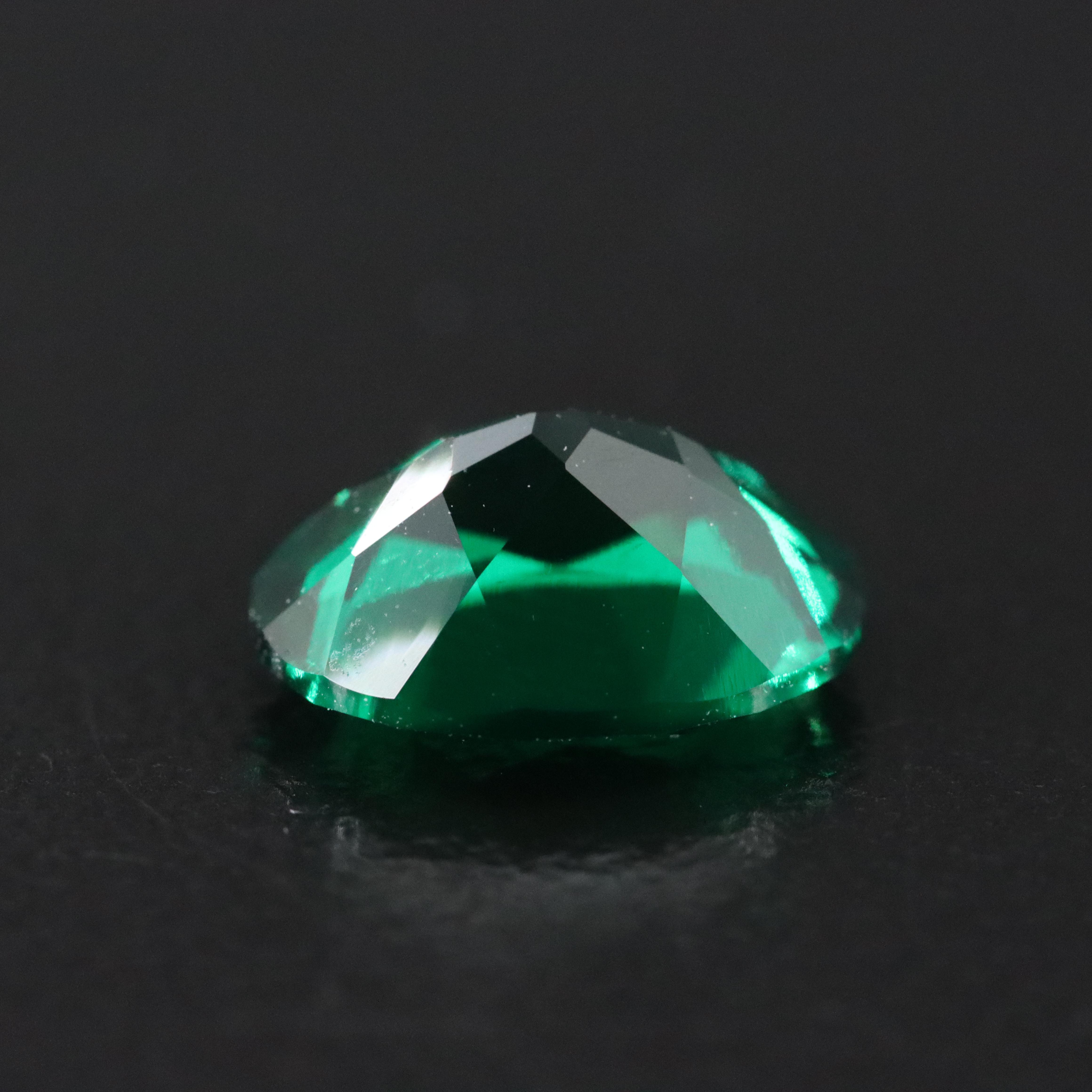 Loose 2.20 CT Lab Grown Emerald