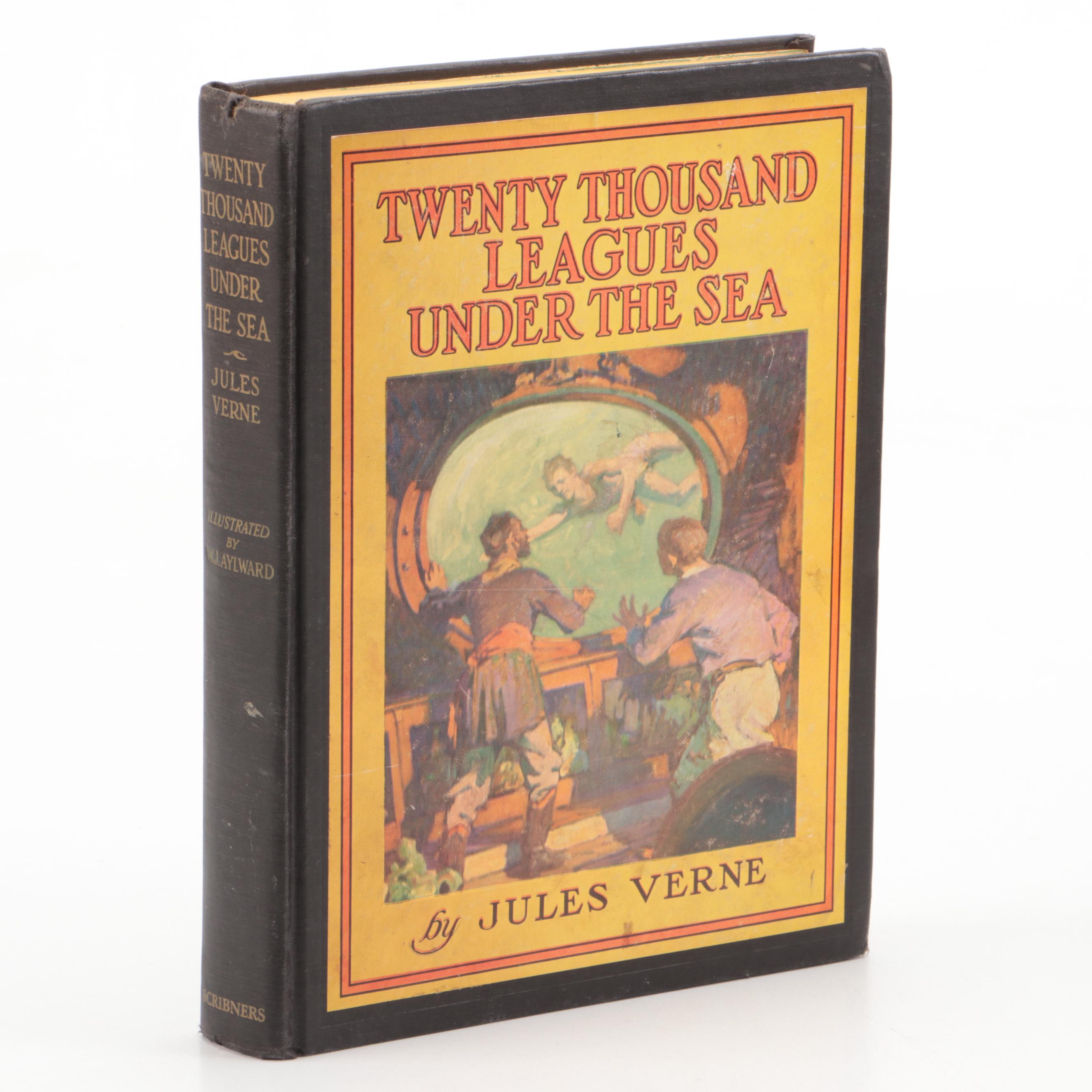 W. J. Aylward Illustrated "Twenty Thousand Leagues Under the Sea" by Jules Verne