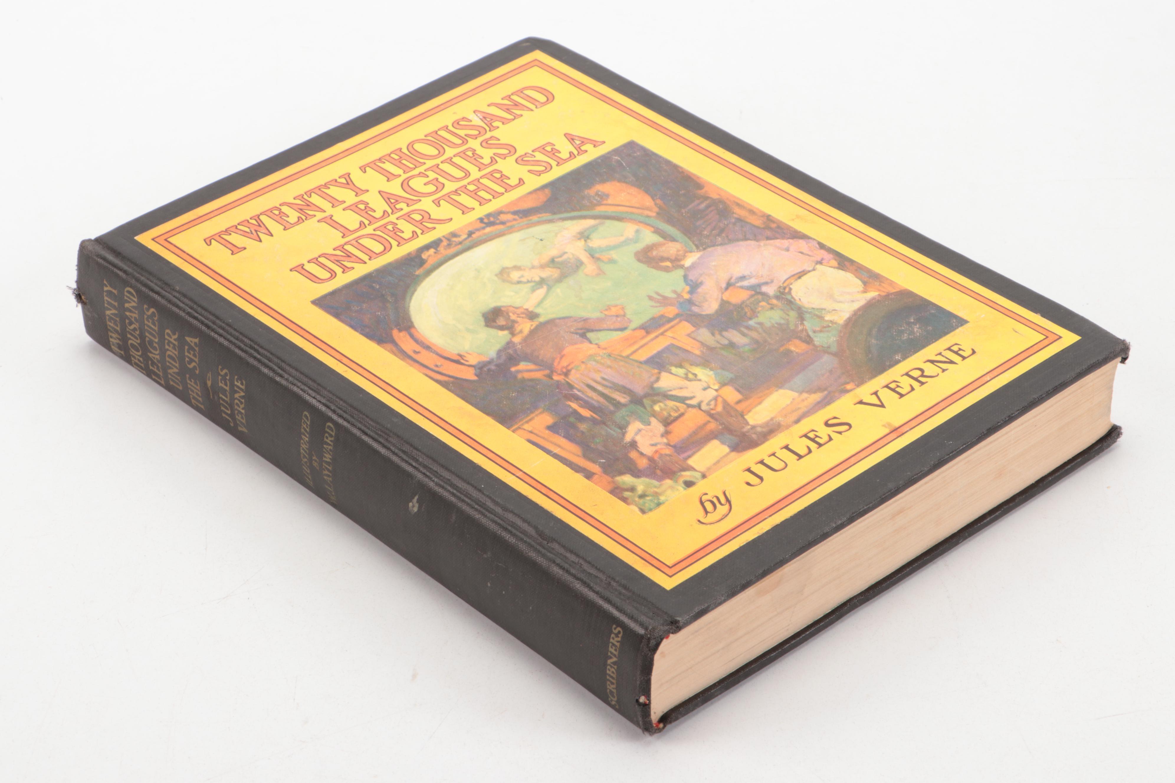 W. J. Aylward Illustrated "Twenty Thousand Leagues Under the Sea" by Jules Verne