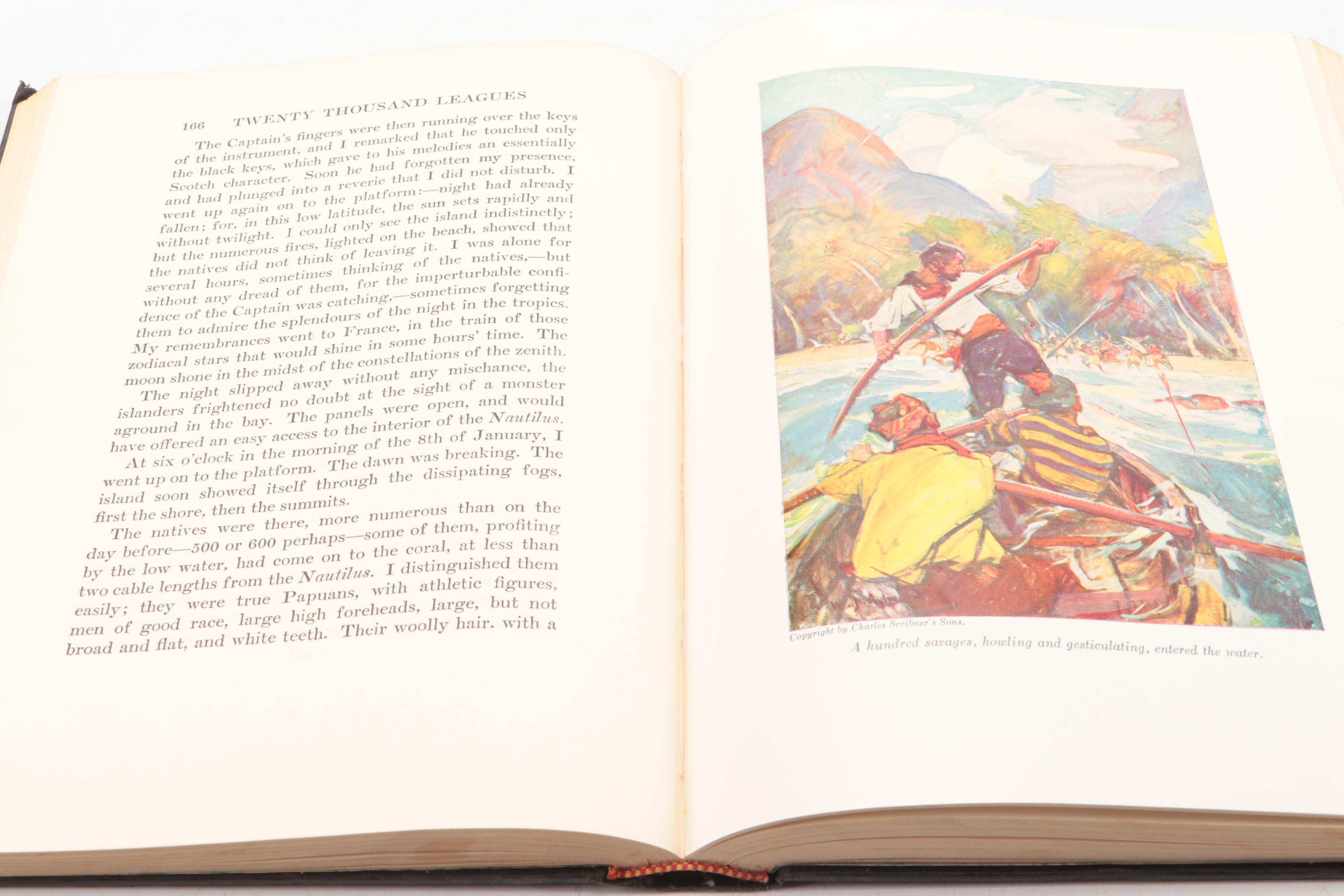 W. J. Aylward Illustrated "Twenty Thousand Leagues Under the Sea" by Jules Verne