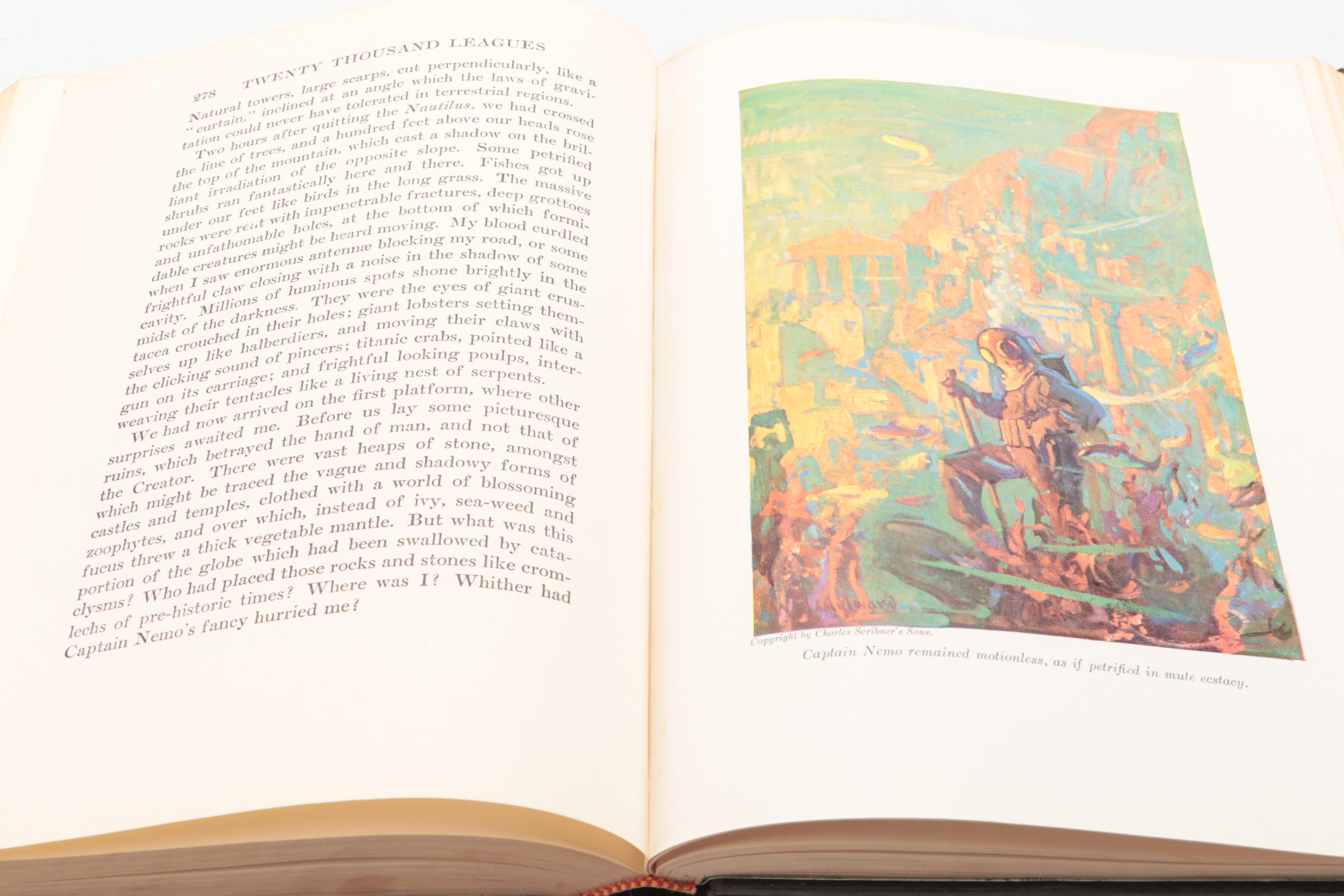 W. J. Aylward Illustrated "Twenty Thousand Leagues Under the Sea" by Jules Verne