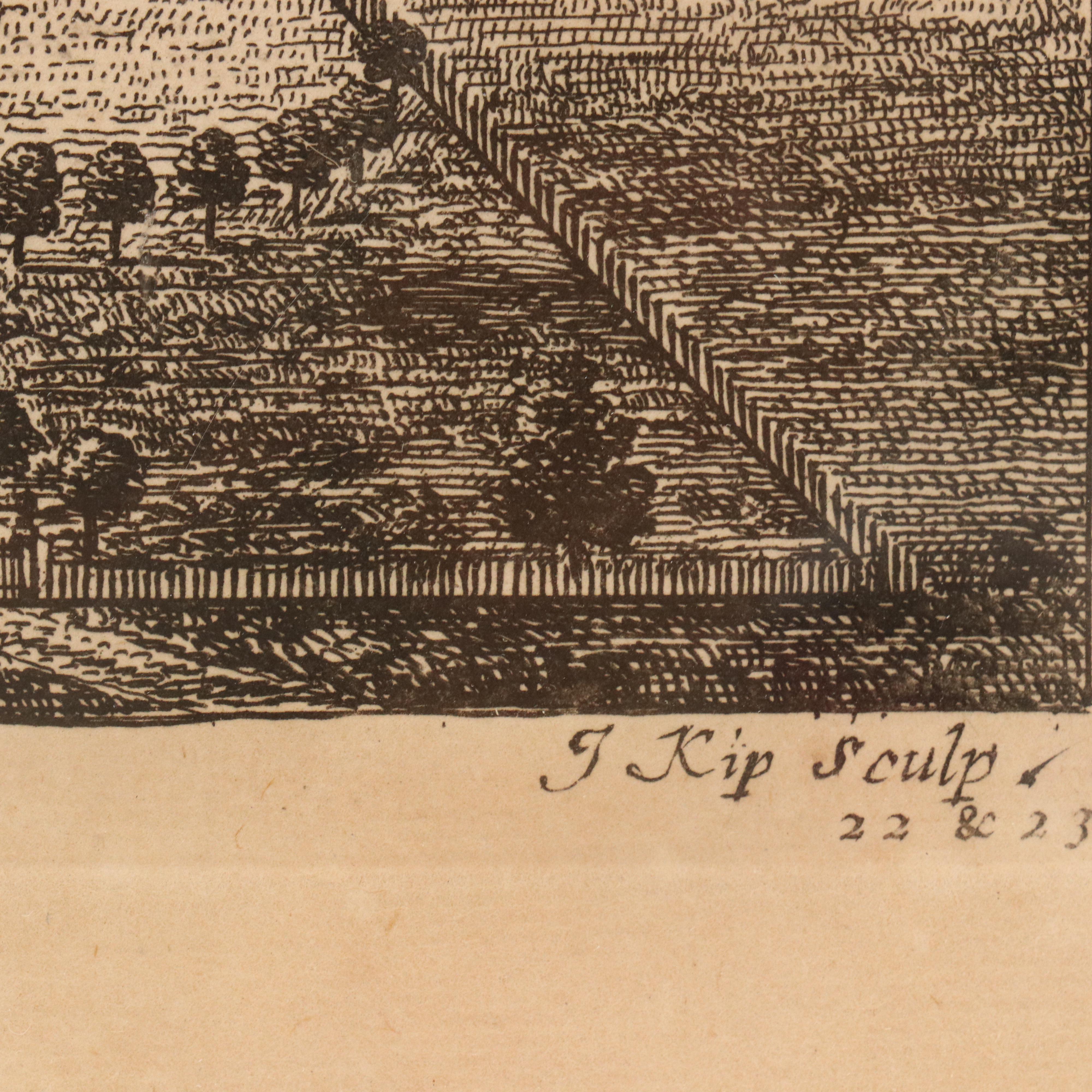 Johannes Kip Engravings of Grimsthorpe Castle, 18th Century