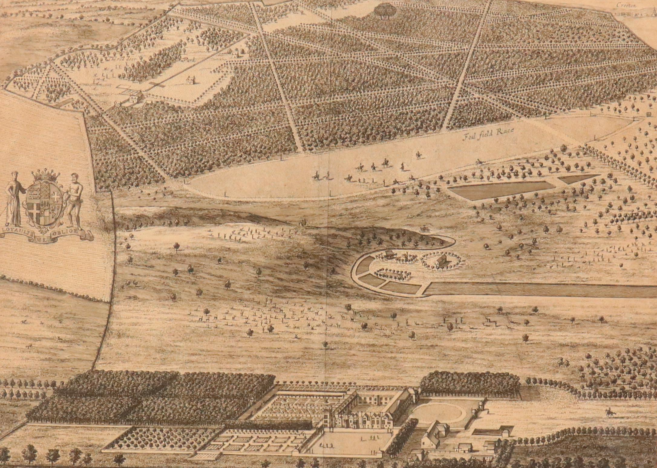 Johannes Kip Engravings of Grimsthorpe Castle, 18th Century
