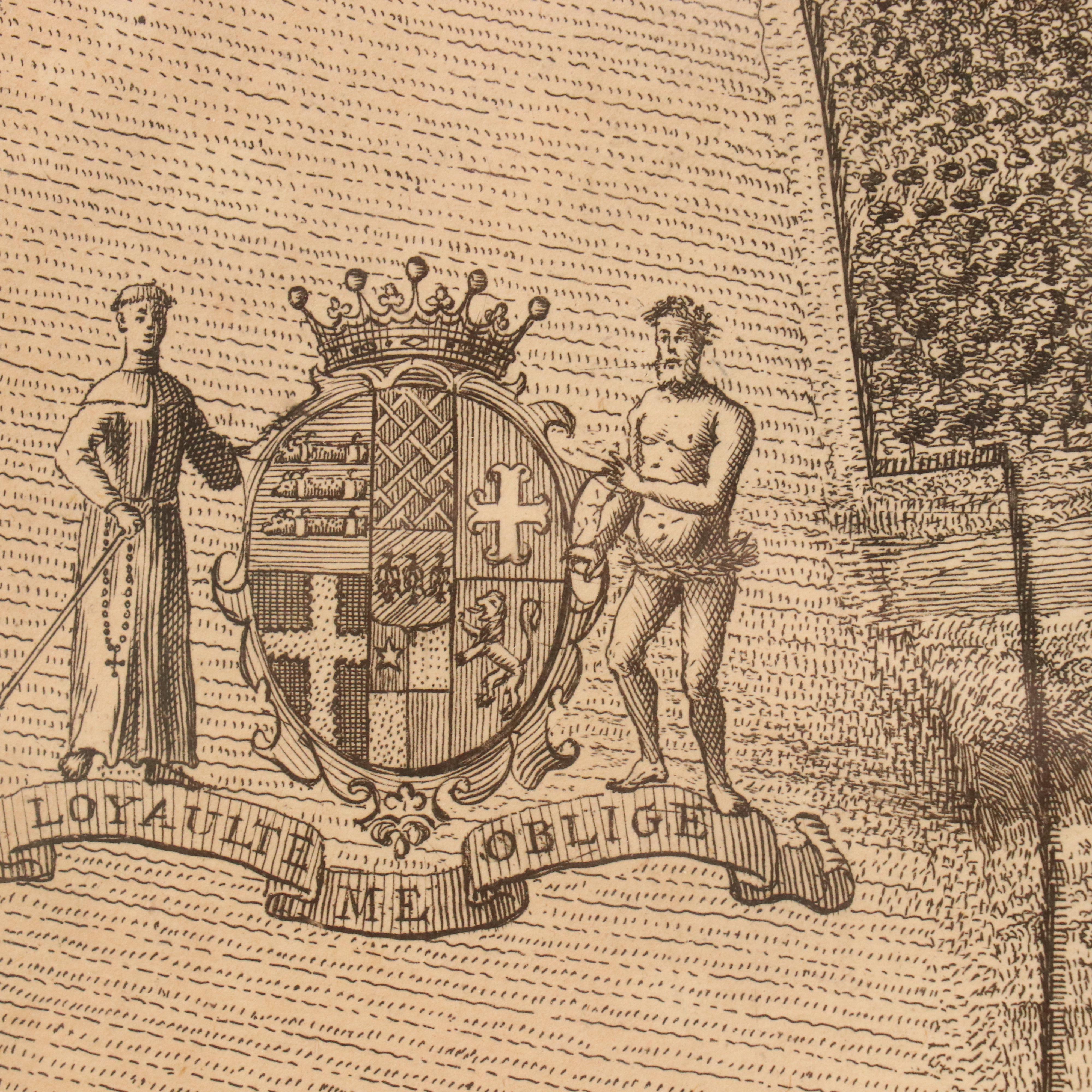 Johannes Kip Engravings of Grimsthorpe Castle, 18th Century