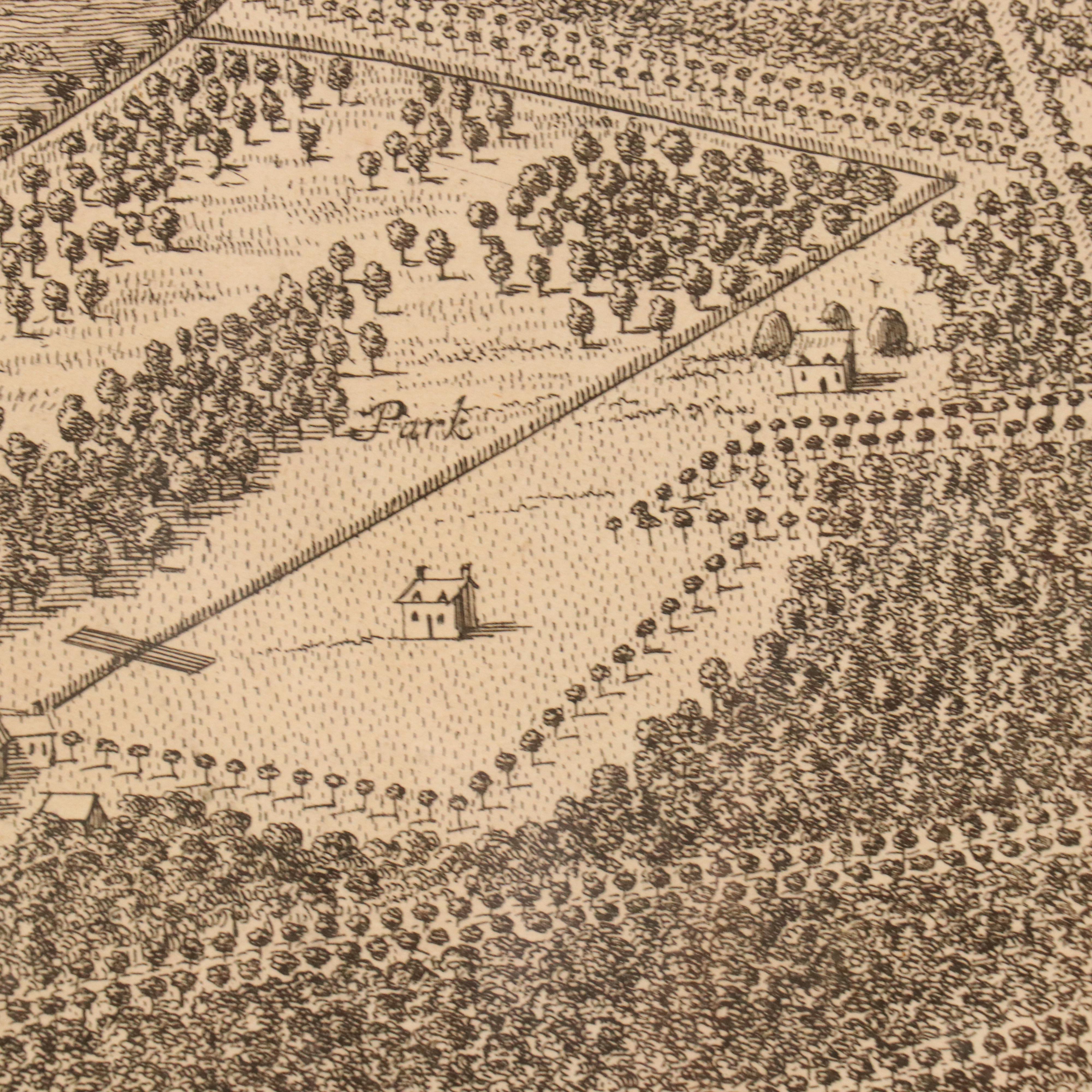Johannes Kip Engravings of Grimsthorpe Castle, 18th Century