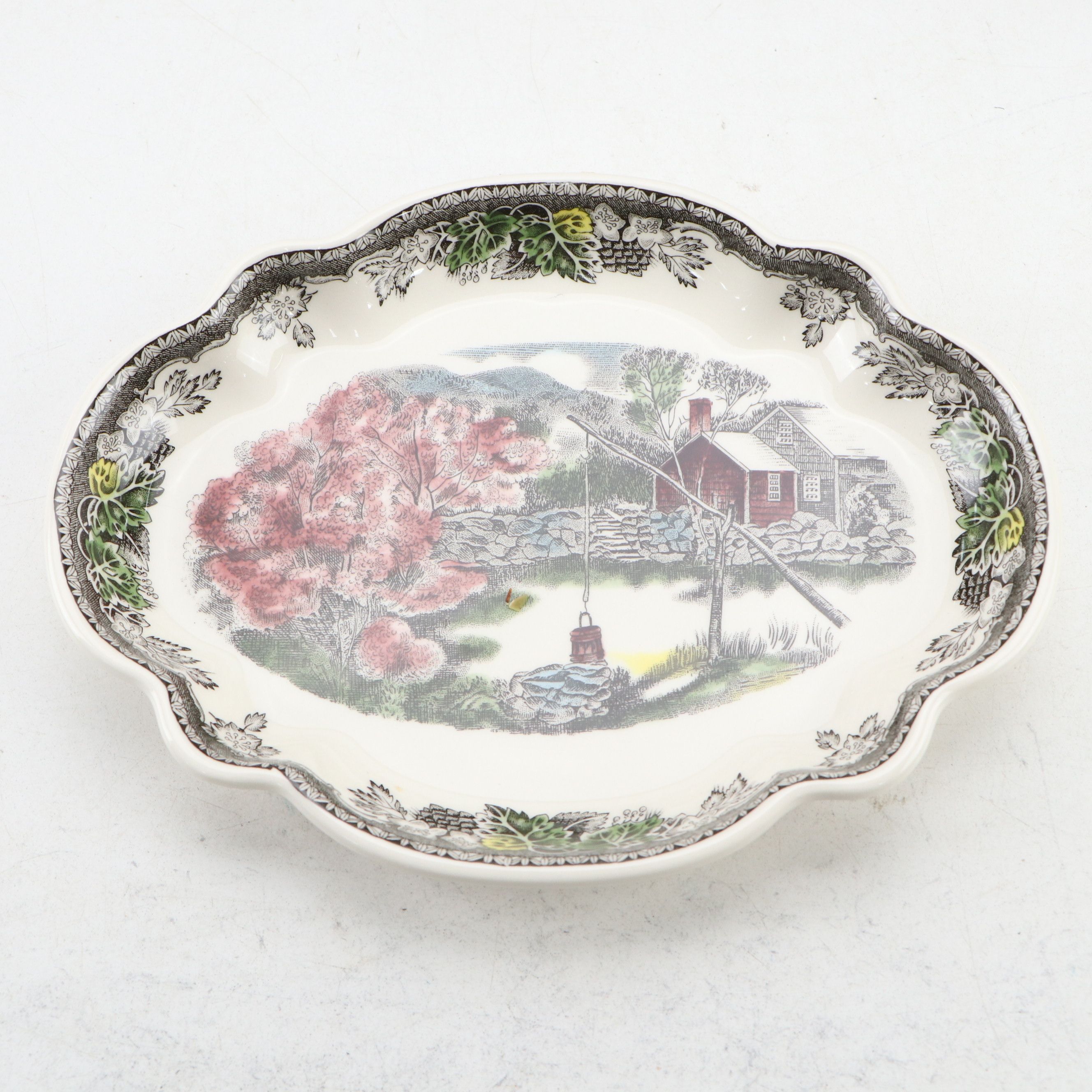 Johnson Bros. "The Friendly Village" Earthenware and Glass Dinnerware