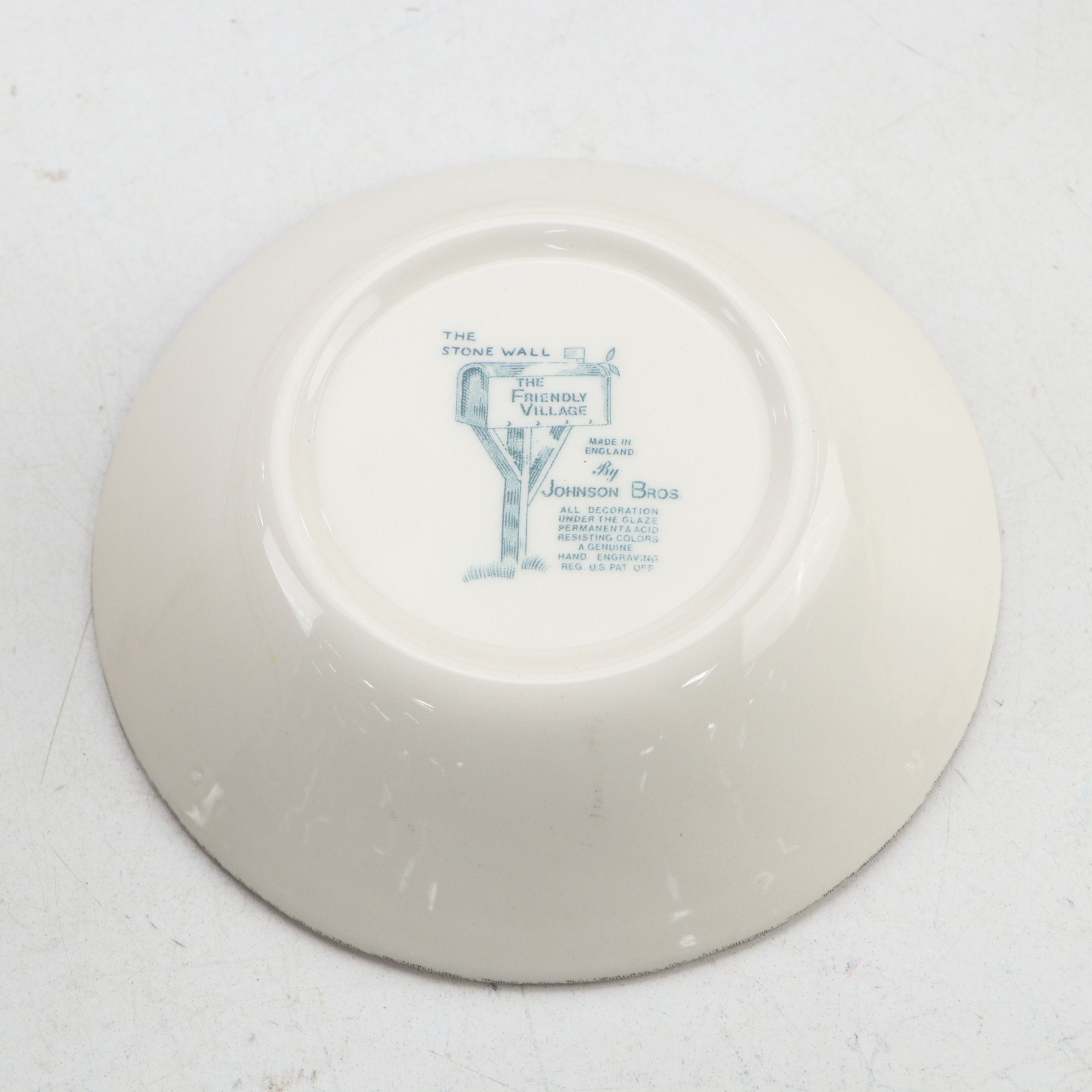 Johnson Bros. "The Friendly Village" Earthenware and Glass Dinnerware