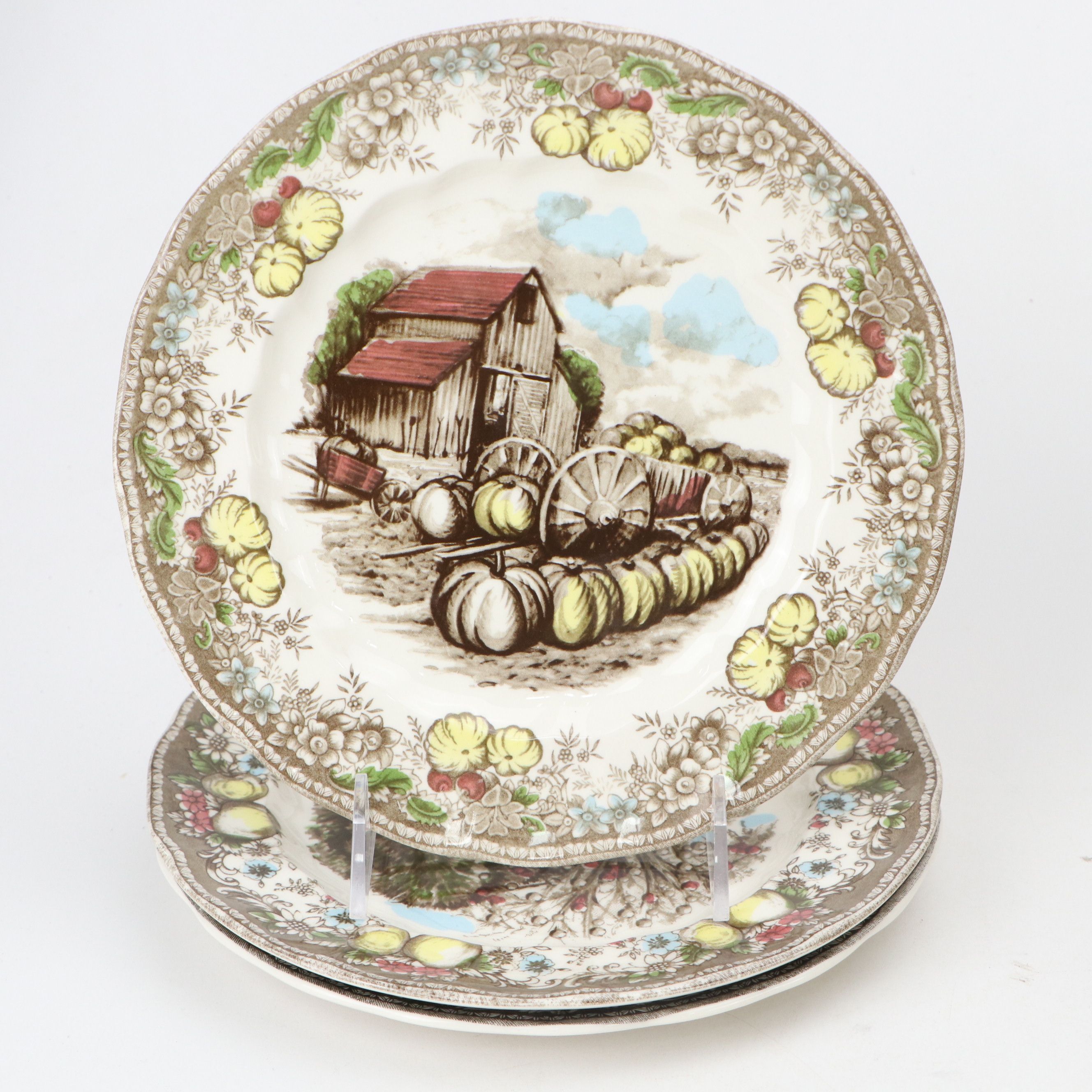 Johnson Bros. "The Friendly Village" Earthenware and Glass Dinnerware