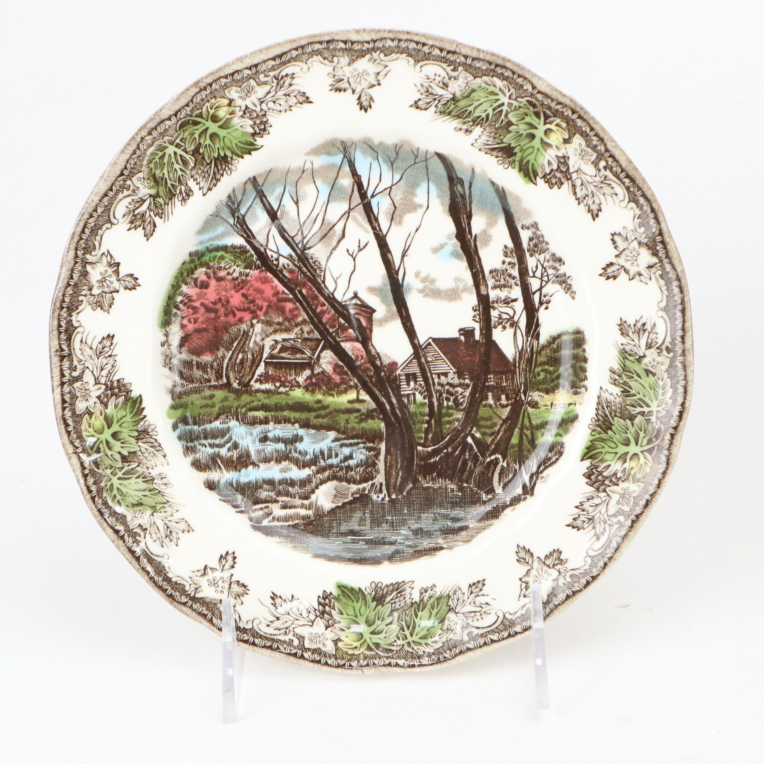 Johnson Bros. "The Friendly Village" Earthenware and Glass Dinnerware