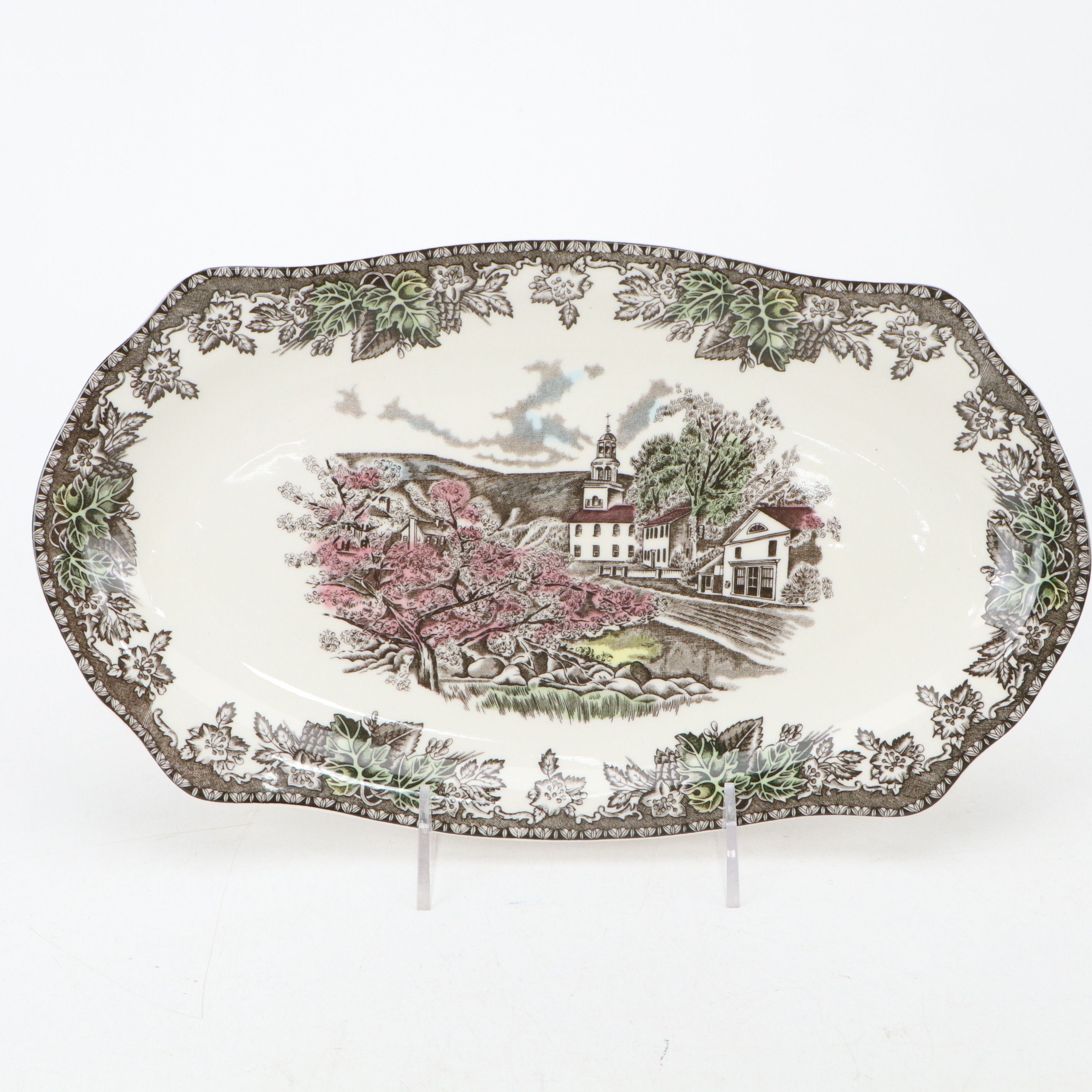 Johnson Bros. "The Friendly Village" Earthenware and Glass Dinnerware