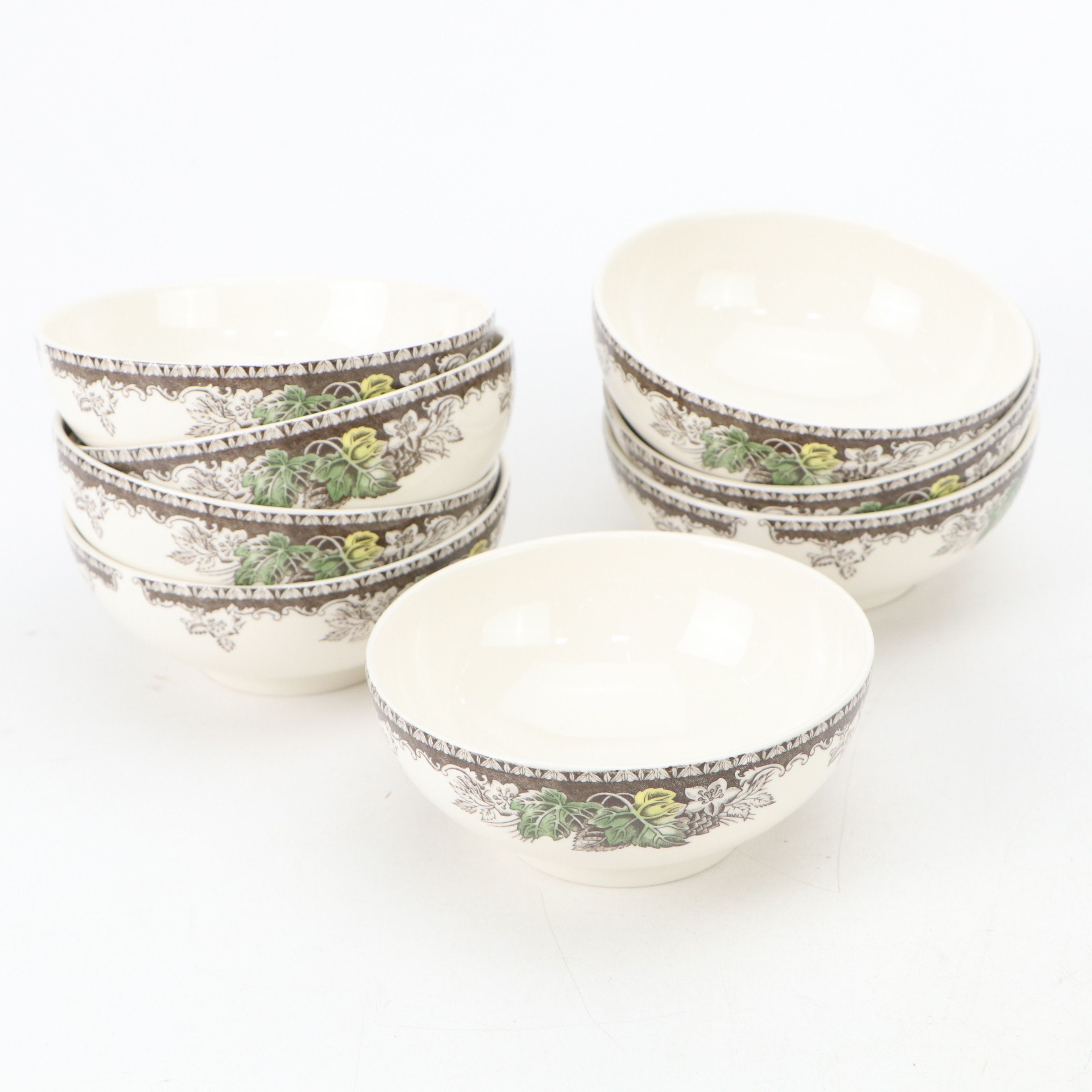 Johnson Bros. "The Friendly Village" Earthenware and Glass Dinnerware