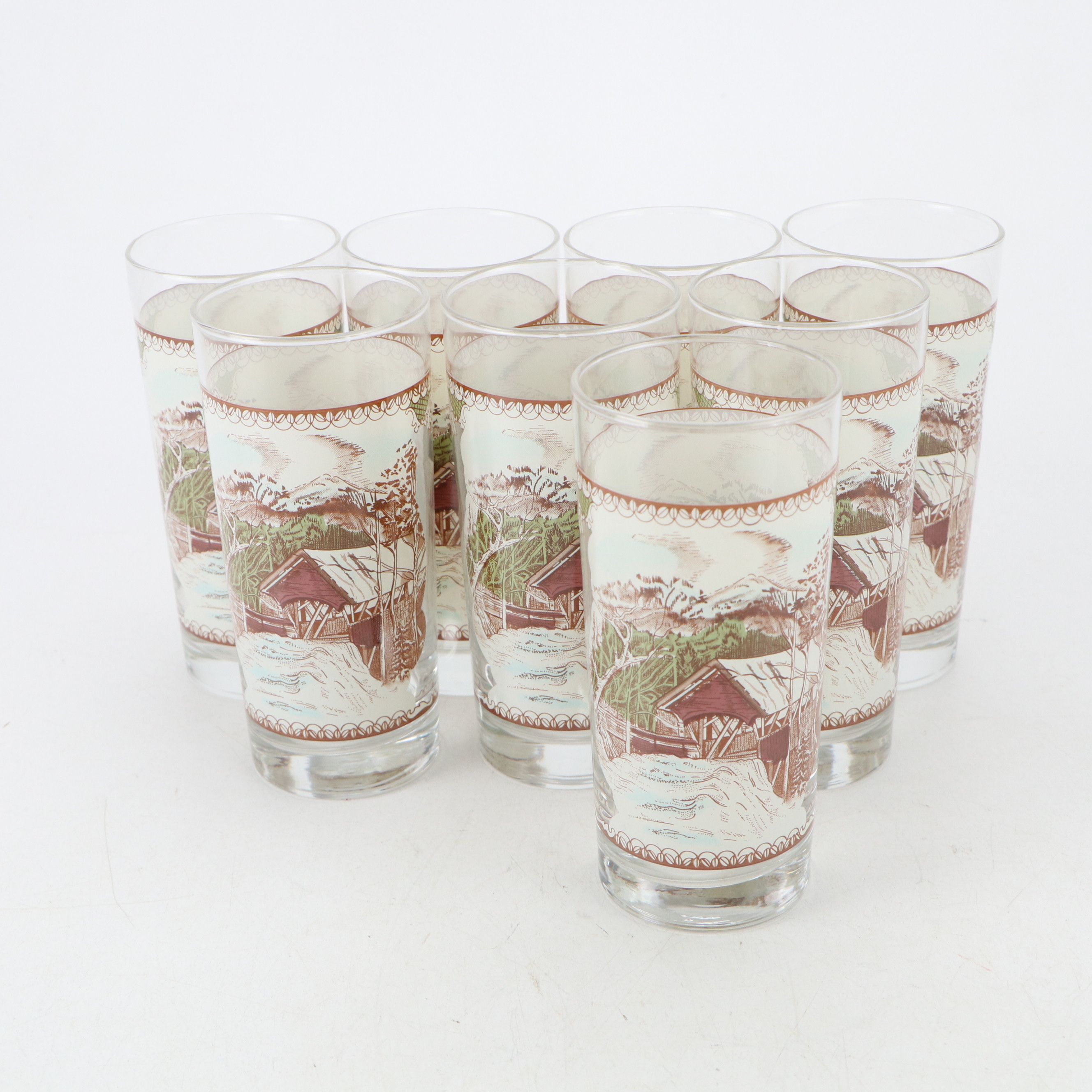 Johnson Bros. "The Friendly Village" Earthenware and Glass Dinnerware