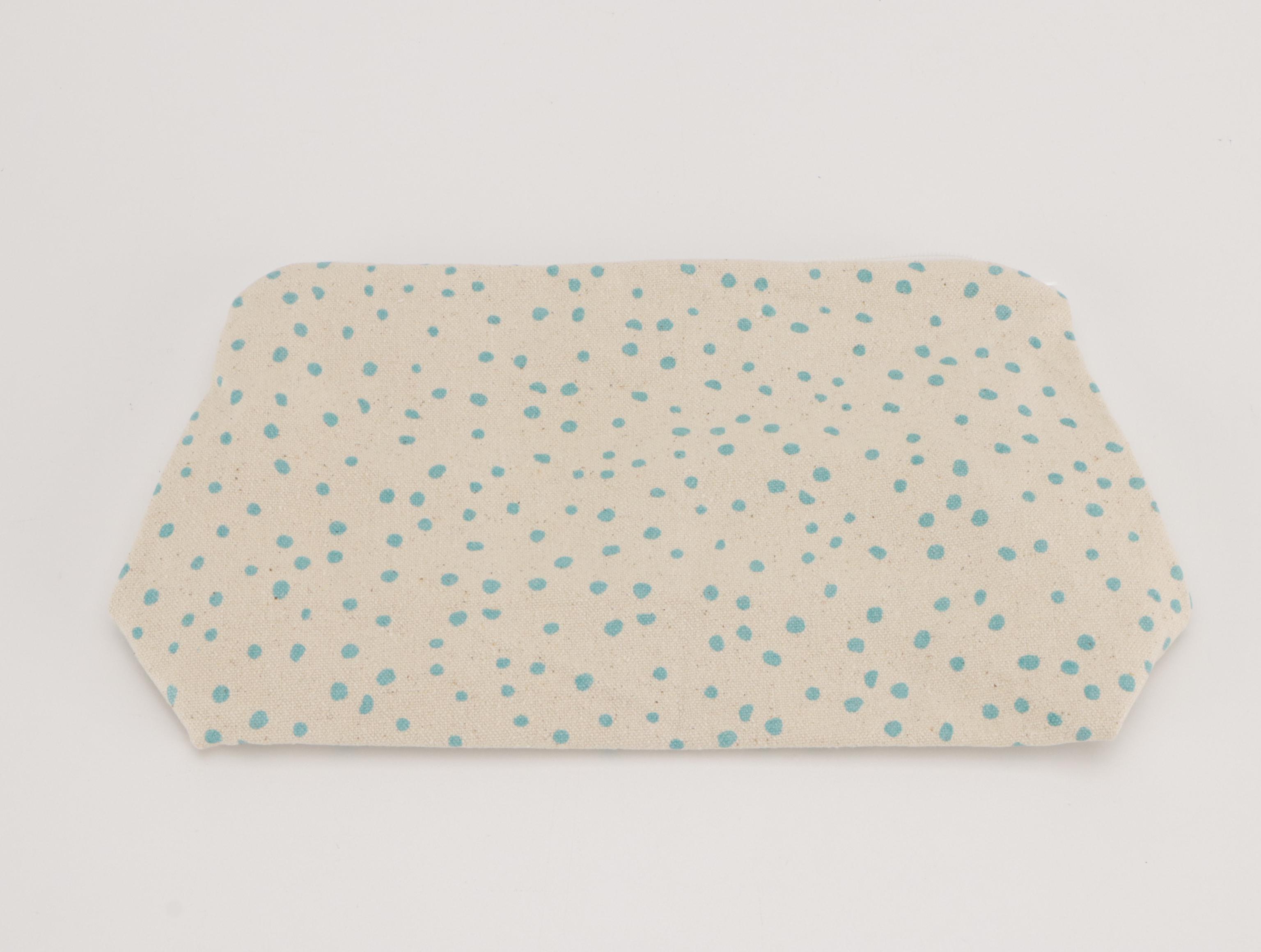 Olive Street Totes and Zip Pouch in Multicolored Printed Cotton Canvas