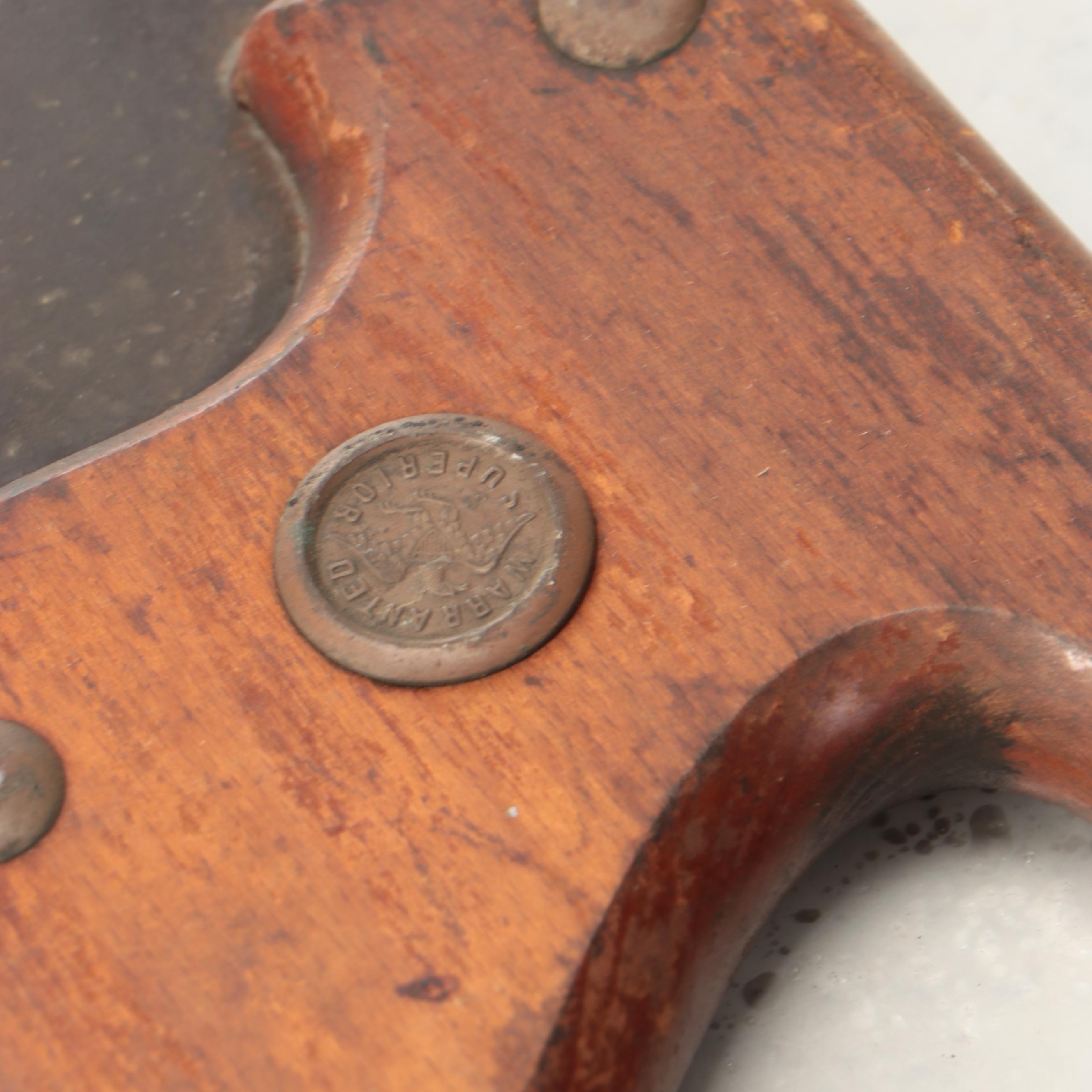 Wood Handled Buck and Hand Saws