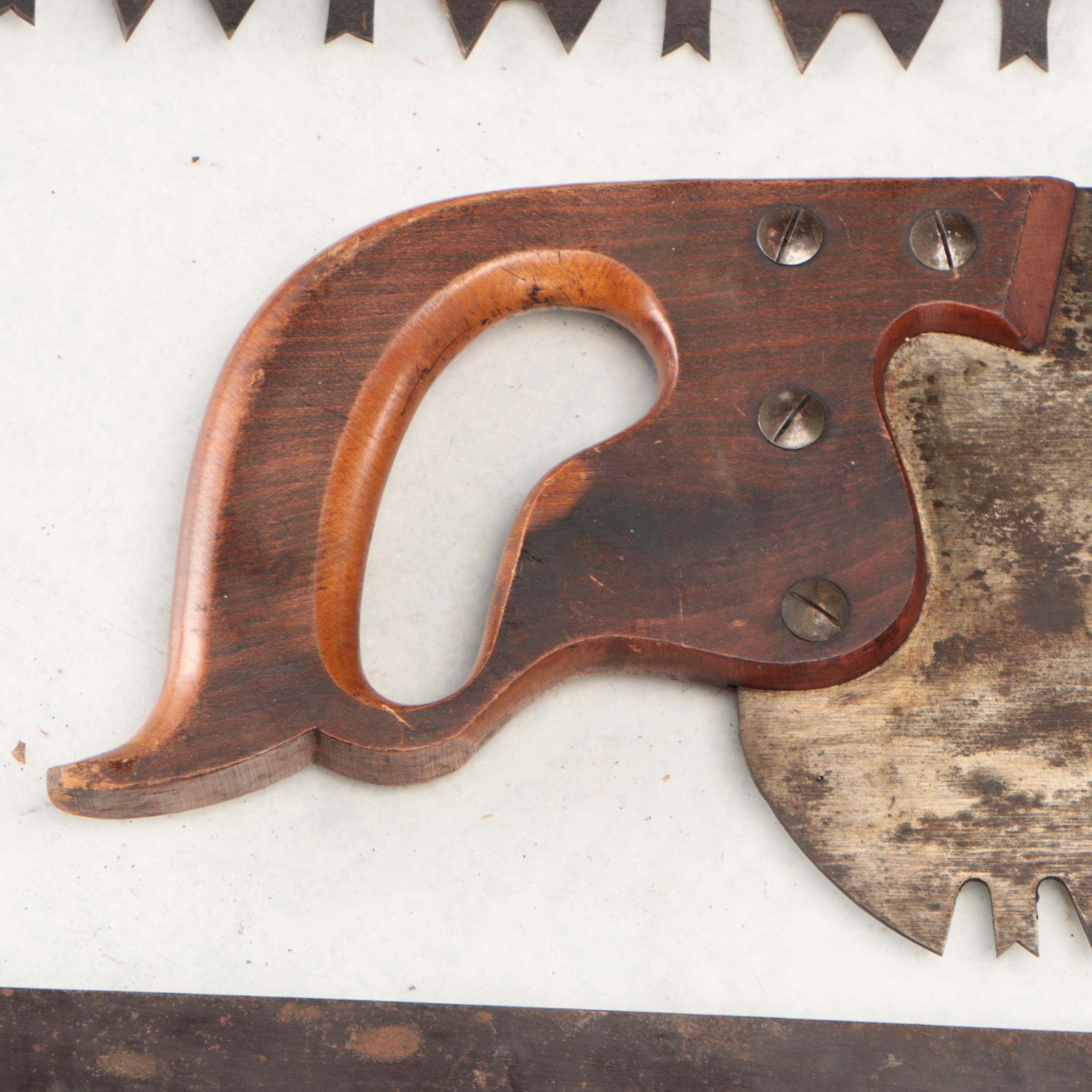 Wood Handled Buck and Hand Saws