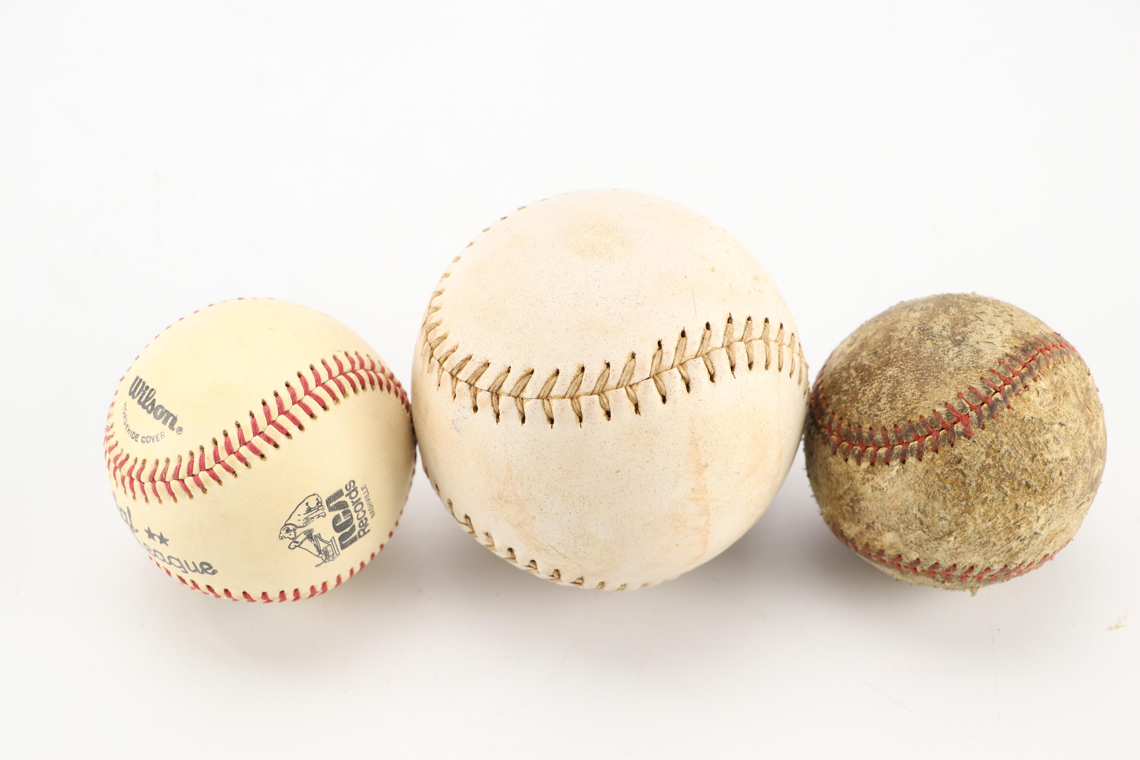 Mike Schmidt Player Model and Other Baseball Gloves with More, Late 20th Century