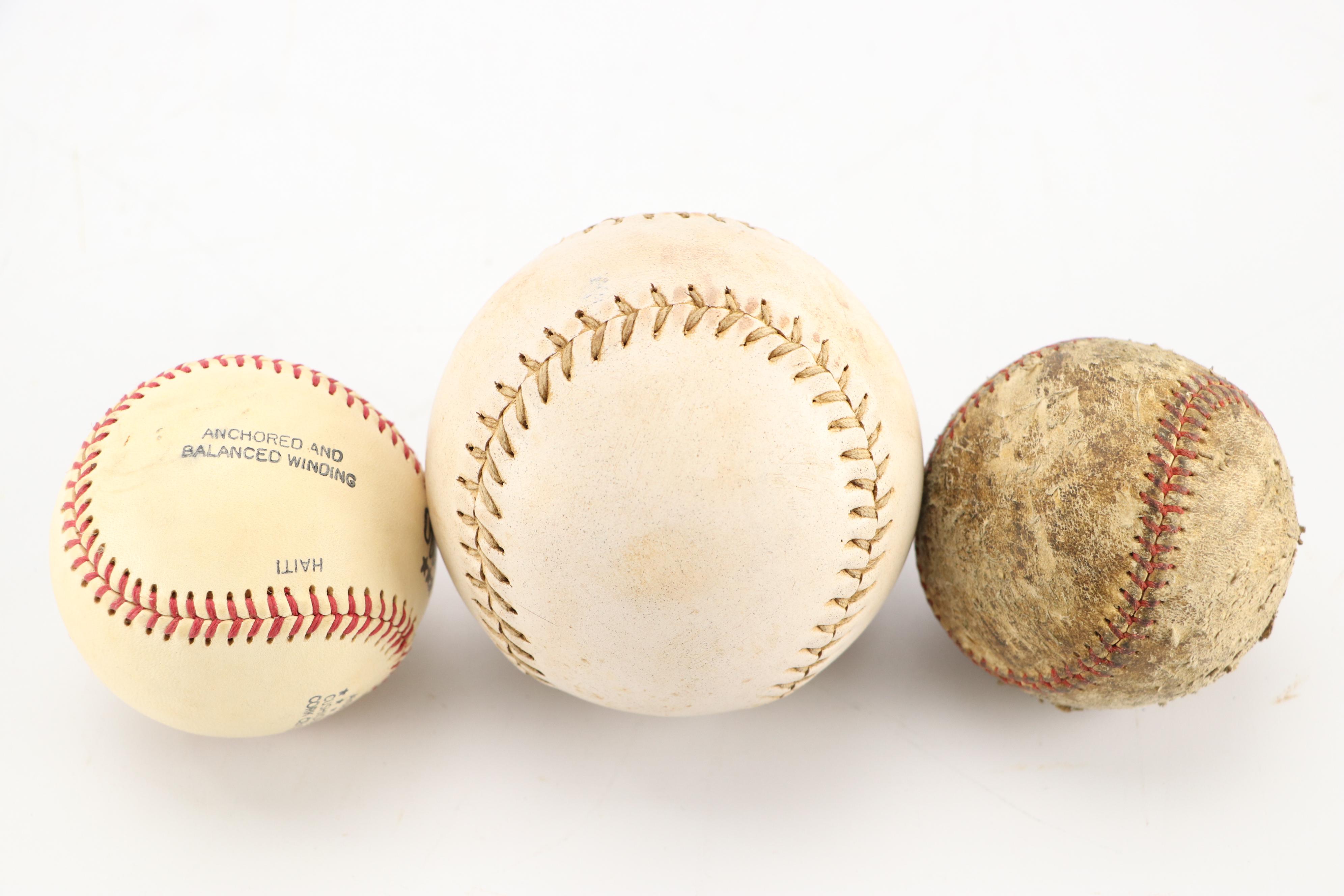 Mike Schmidt Player Model and Other Baseball Gloves with More, Late 20th Century