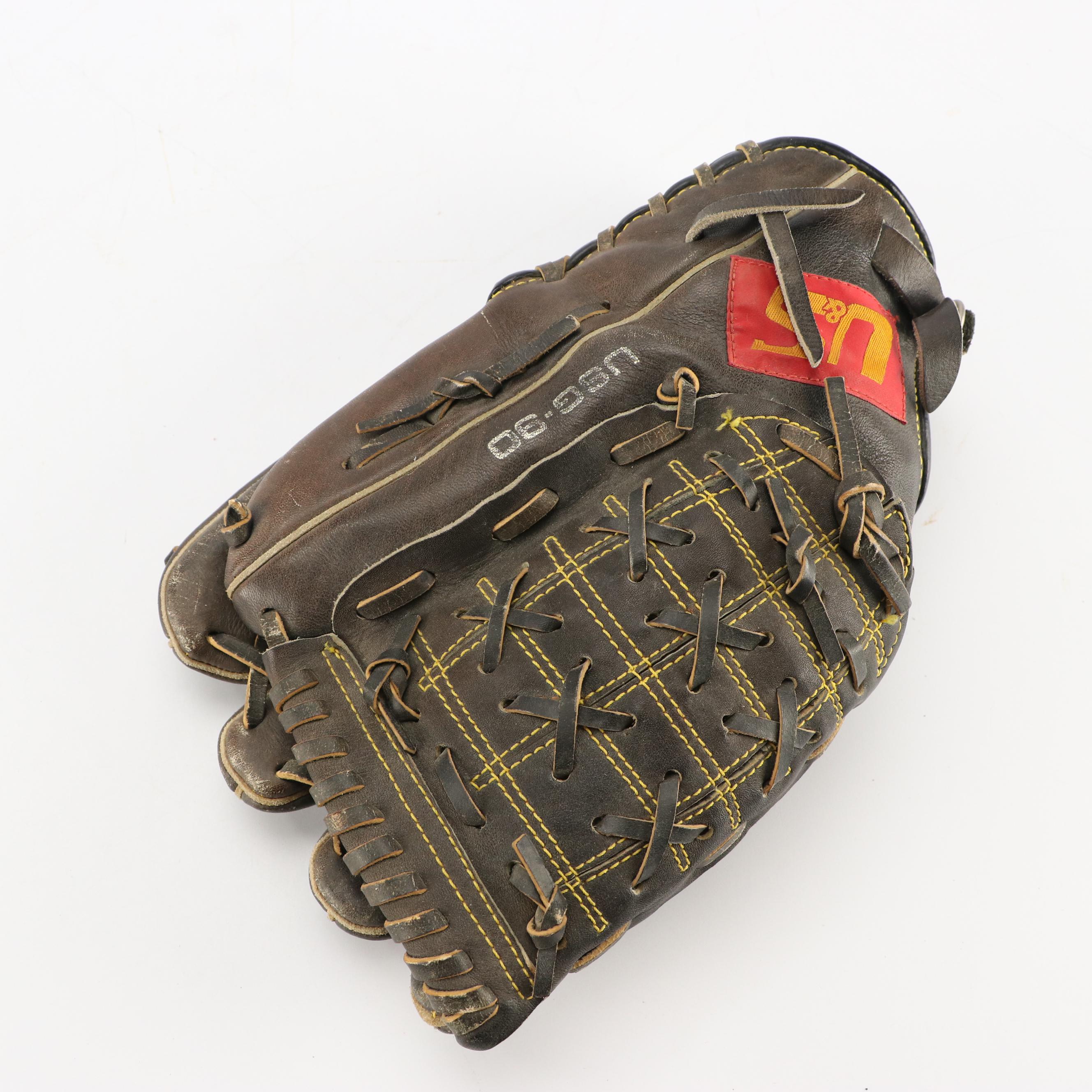 Mike Schmidt Player Model and Other Baseball Gloves with More, Late 20th Century