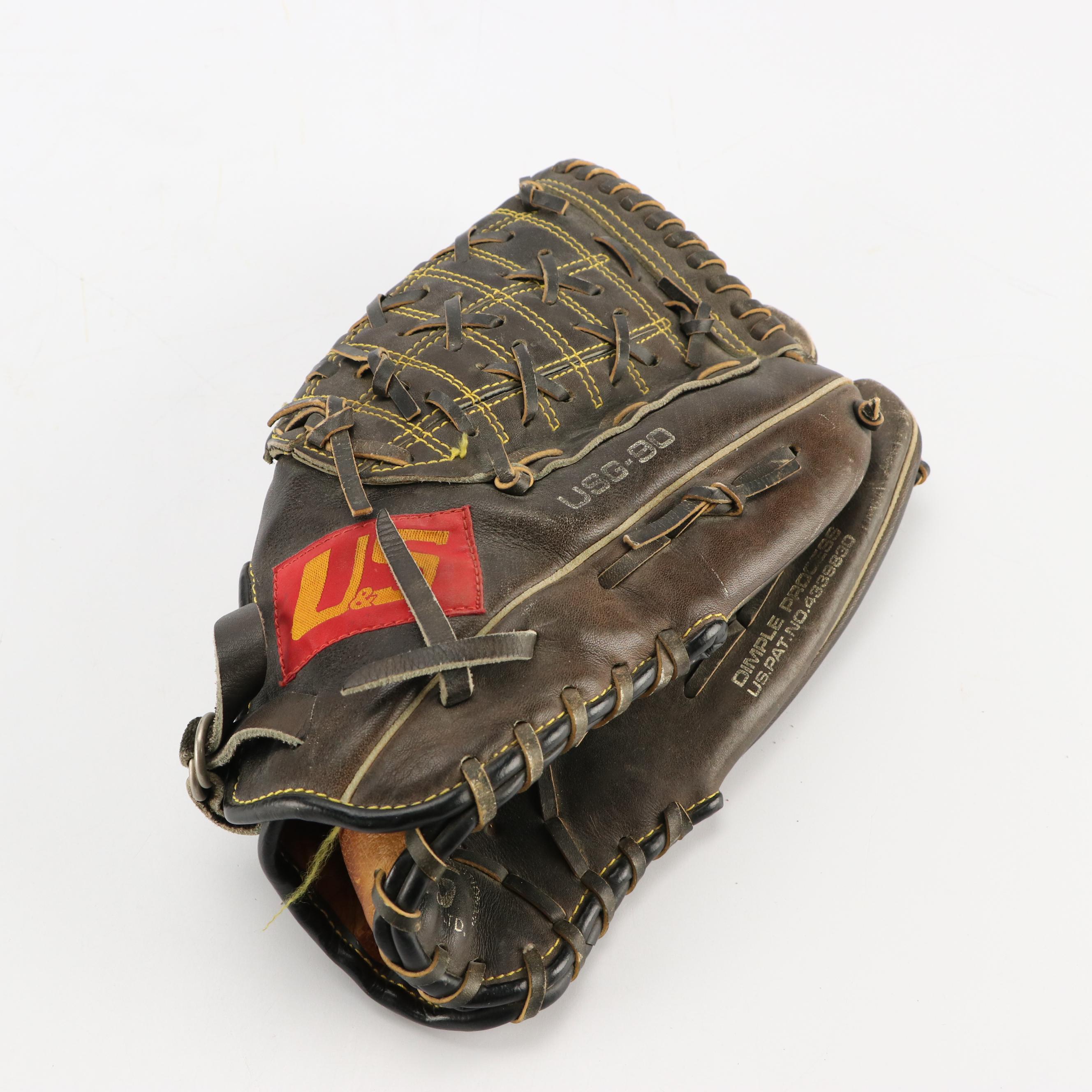 Mike Schmidt Player Model and Other Baseball Gloves with More, Late 20th Century