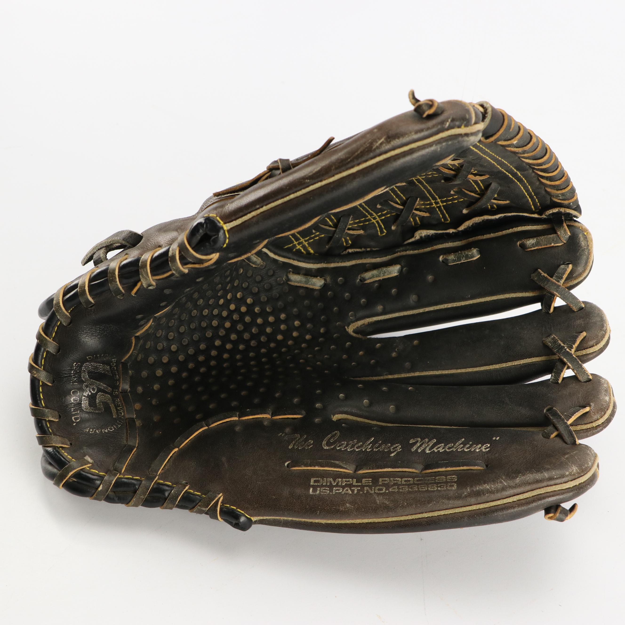 Mike Schmidt Player Model and Other Baseball Gloves with More, Late 20th Century