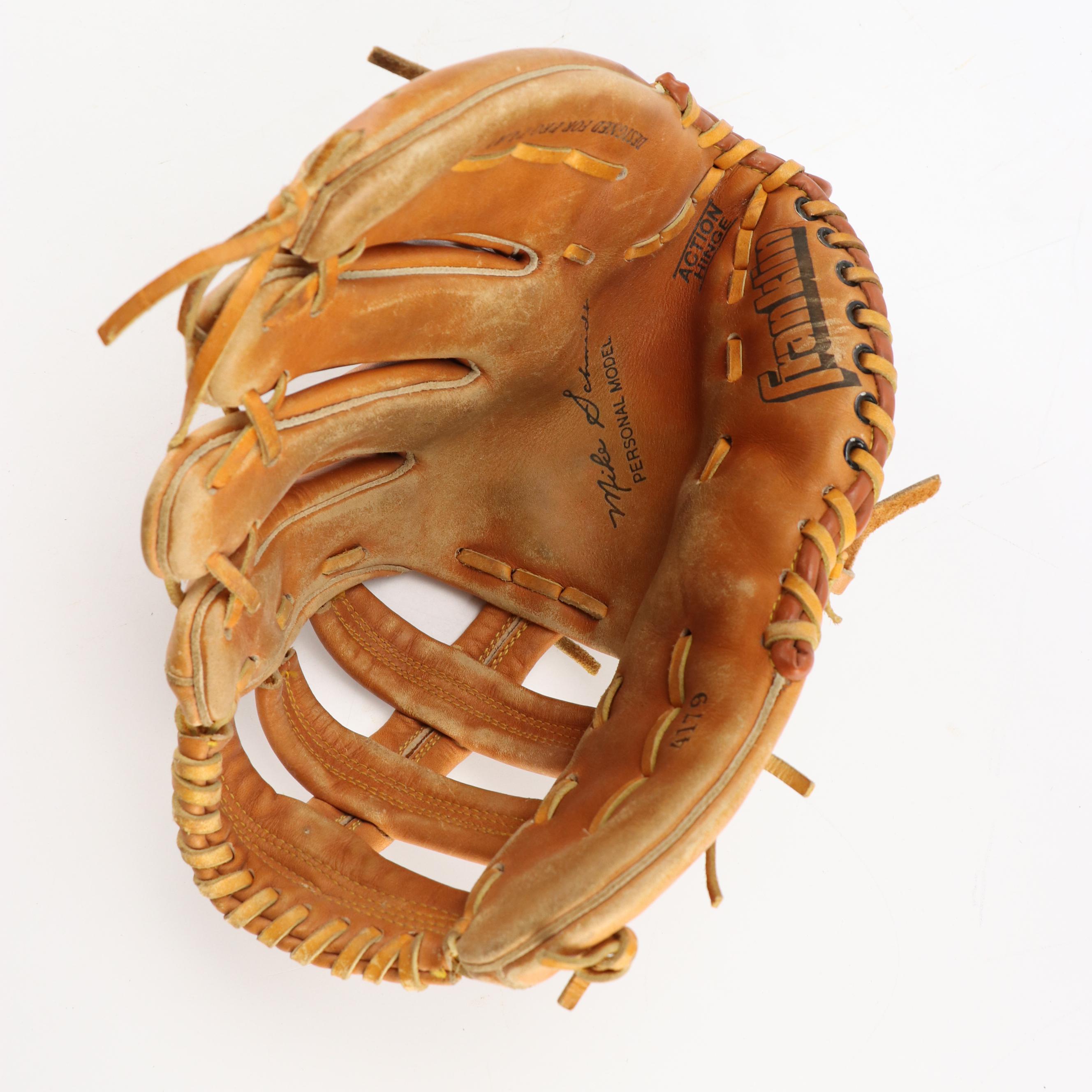 Mike Schmidt Player Model and Other Baseball Gloves with More, Late 20th Century