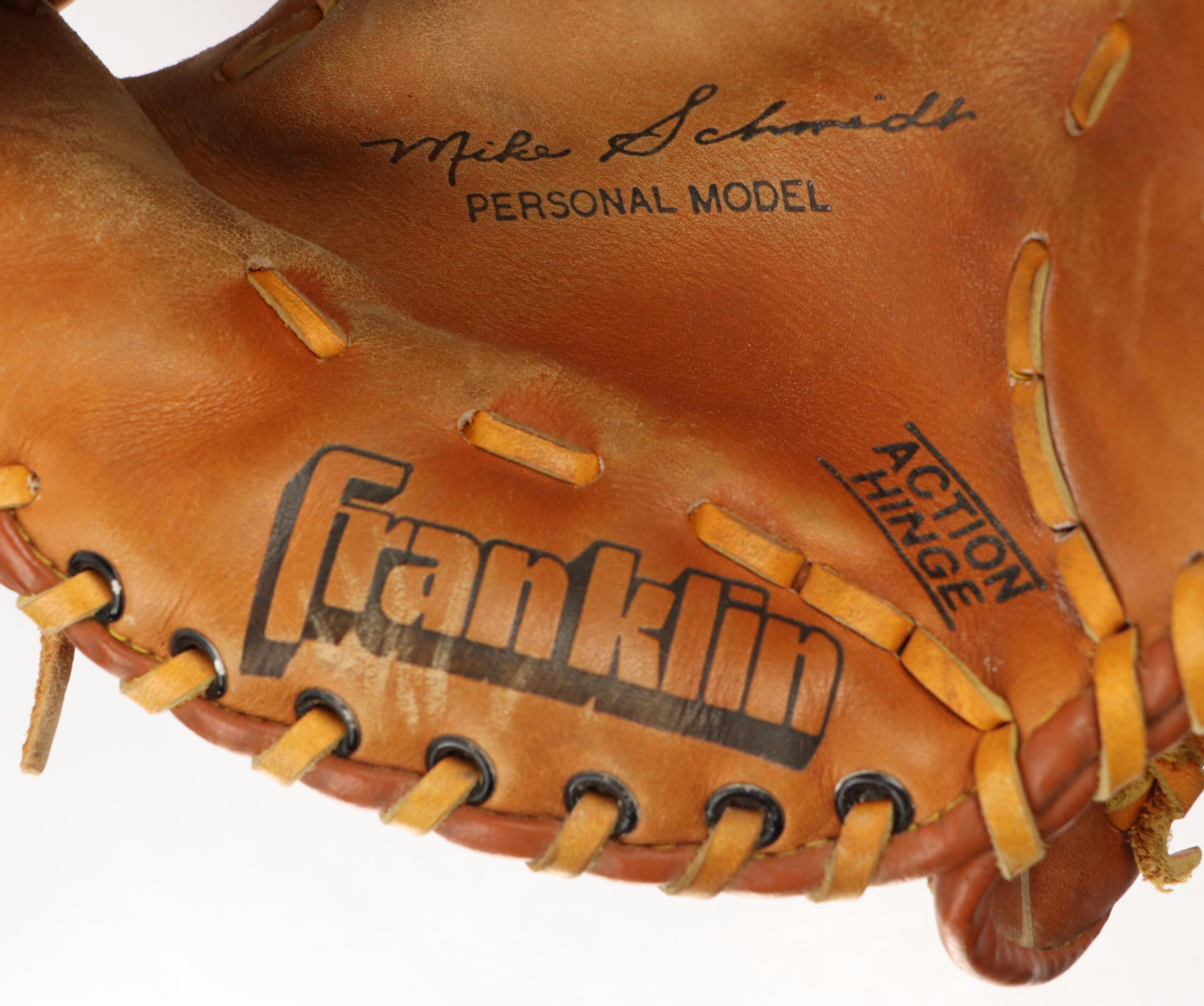Mike Schmidt Player Model and Other Baseball Gloves with More, Late 20th Century