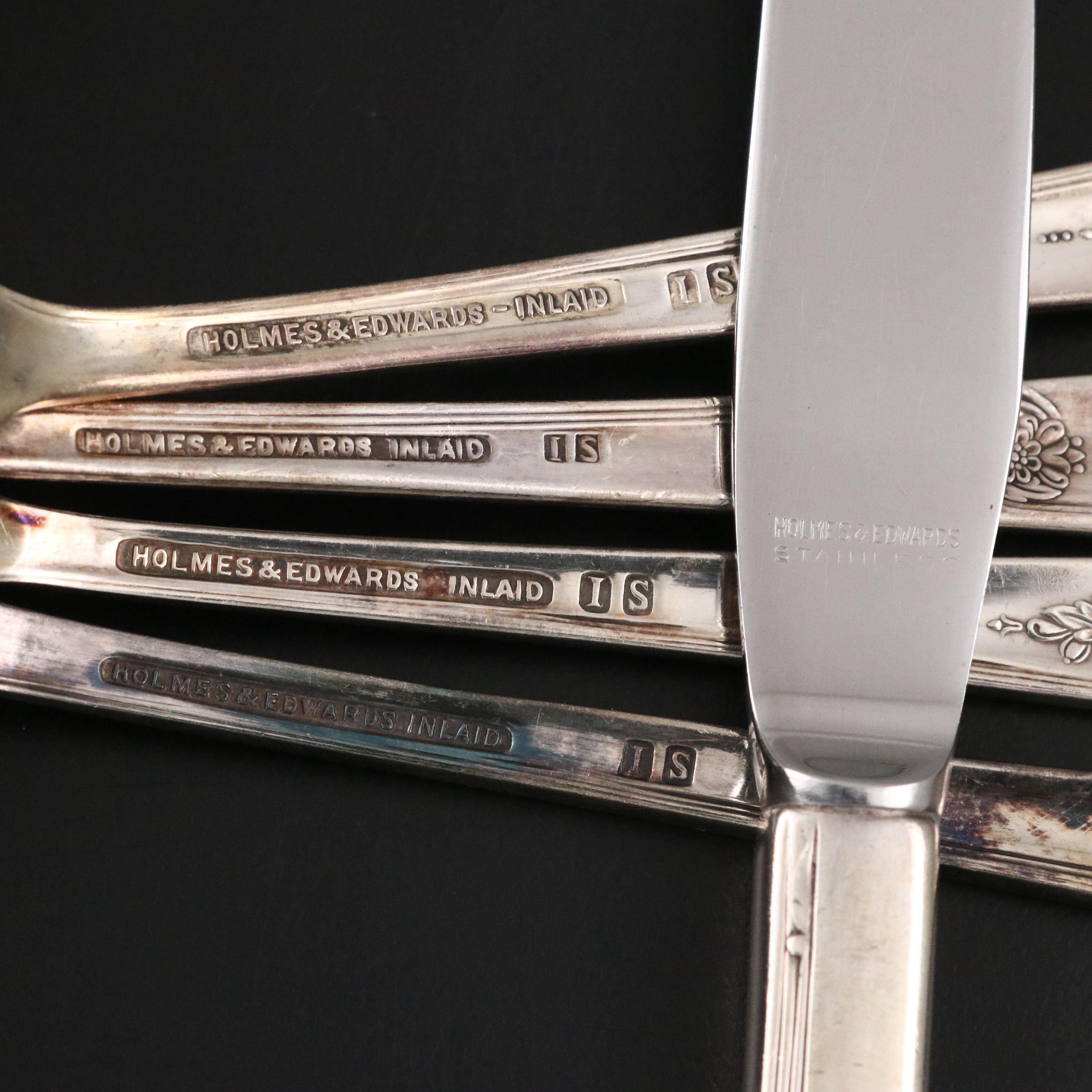 International Silver "Youth" Silver Plate Flatware with Storage Chest