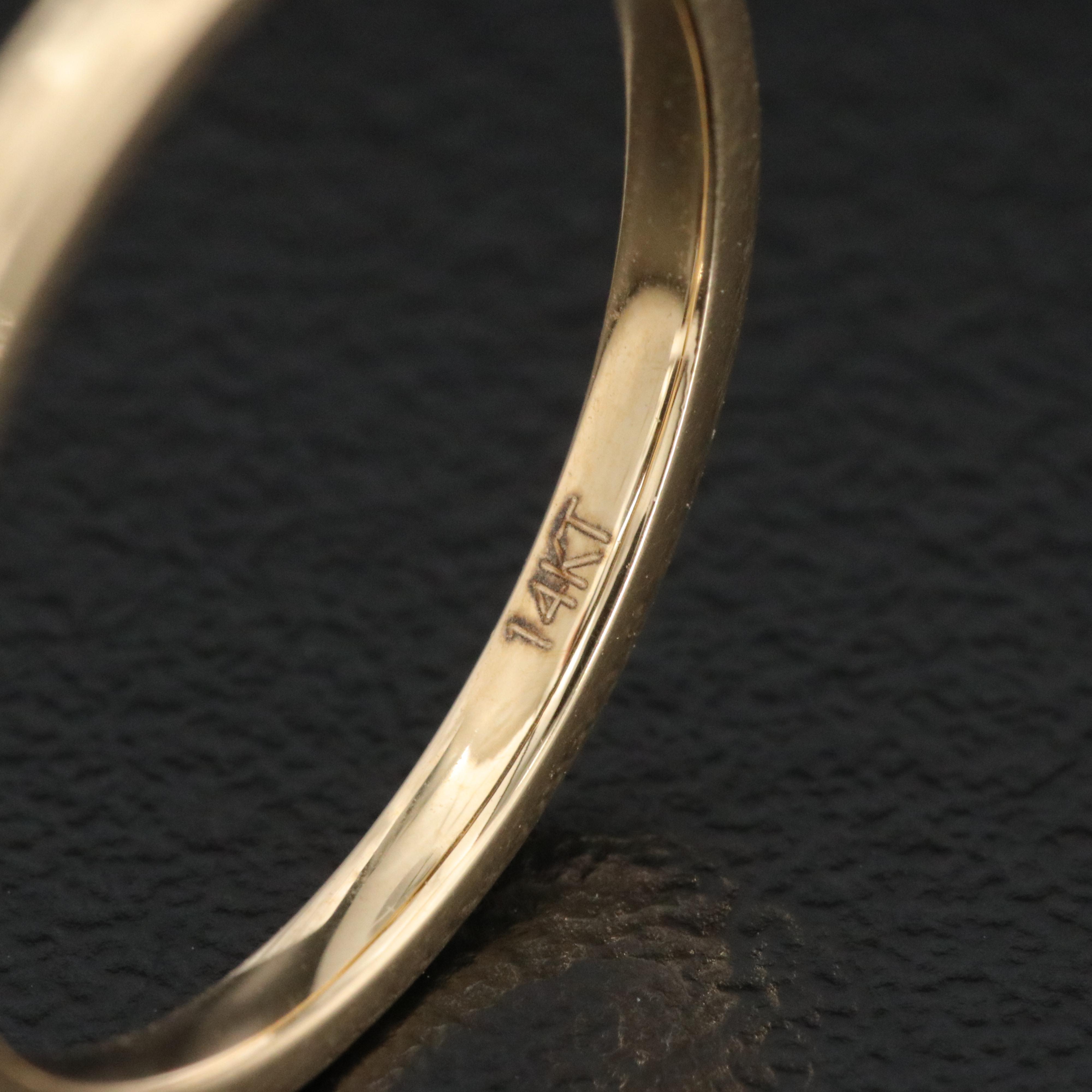 14K 1.05 CT Lab Grown Diamond Solitaire Ring with IGI Report