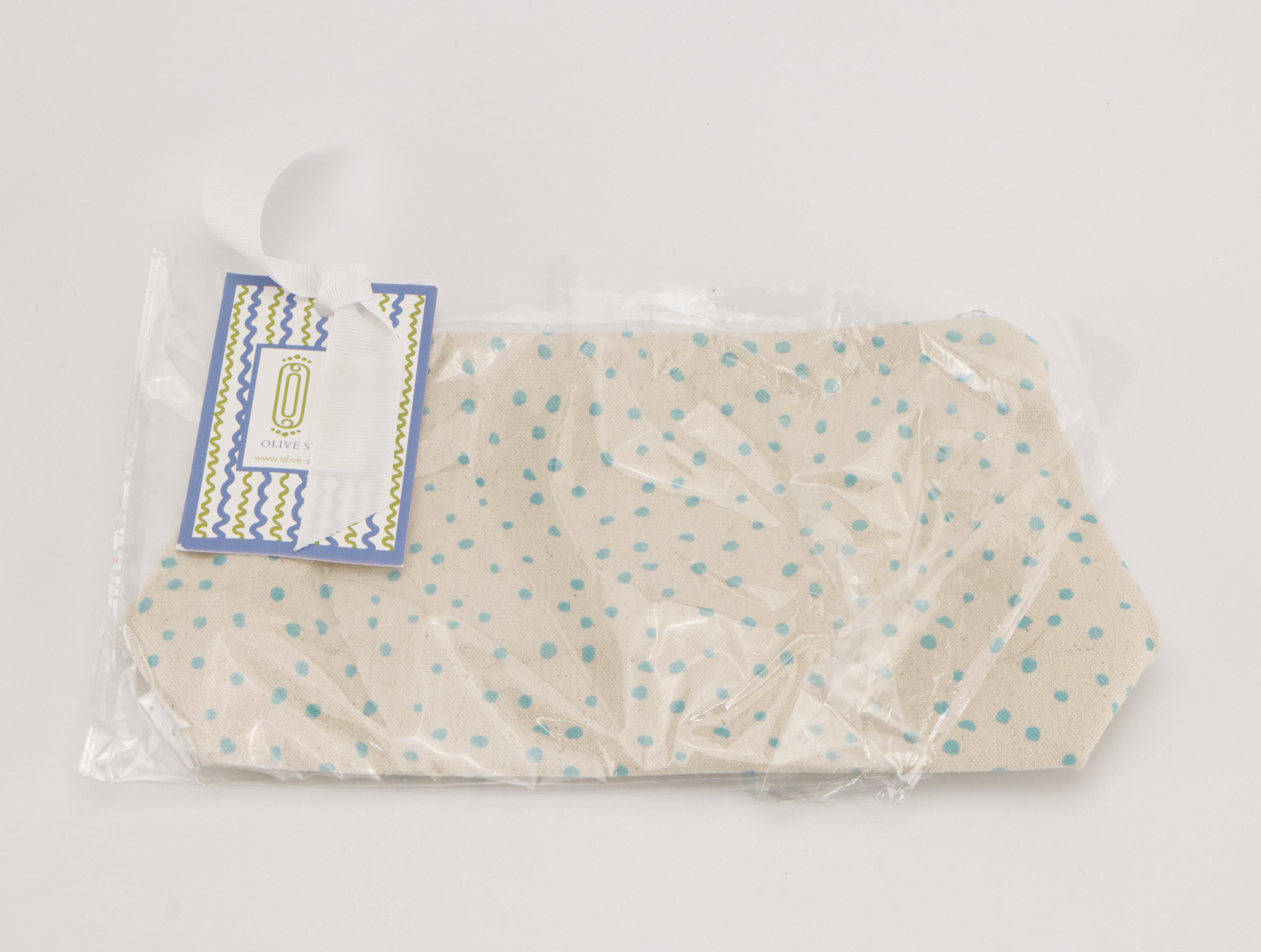 Olive Street Totes and Zip Pouch in Multicolored Printed Cotton Canvas