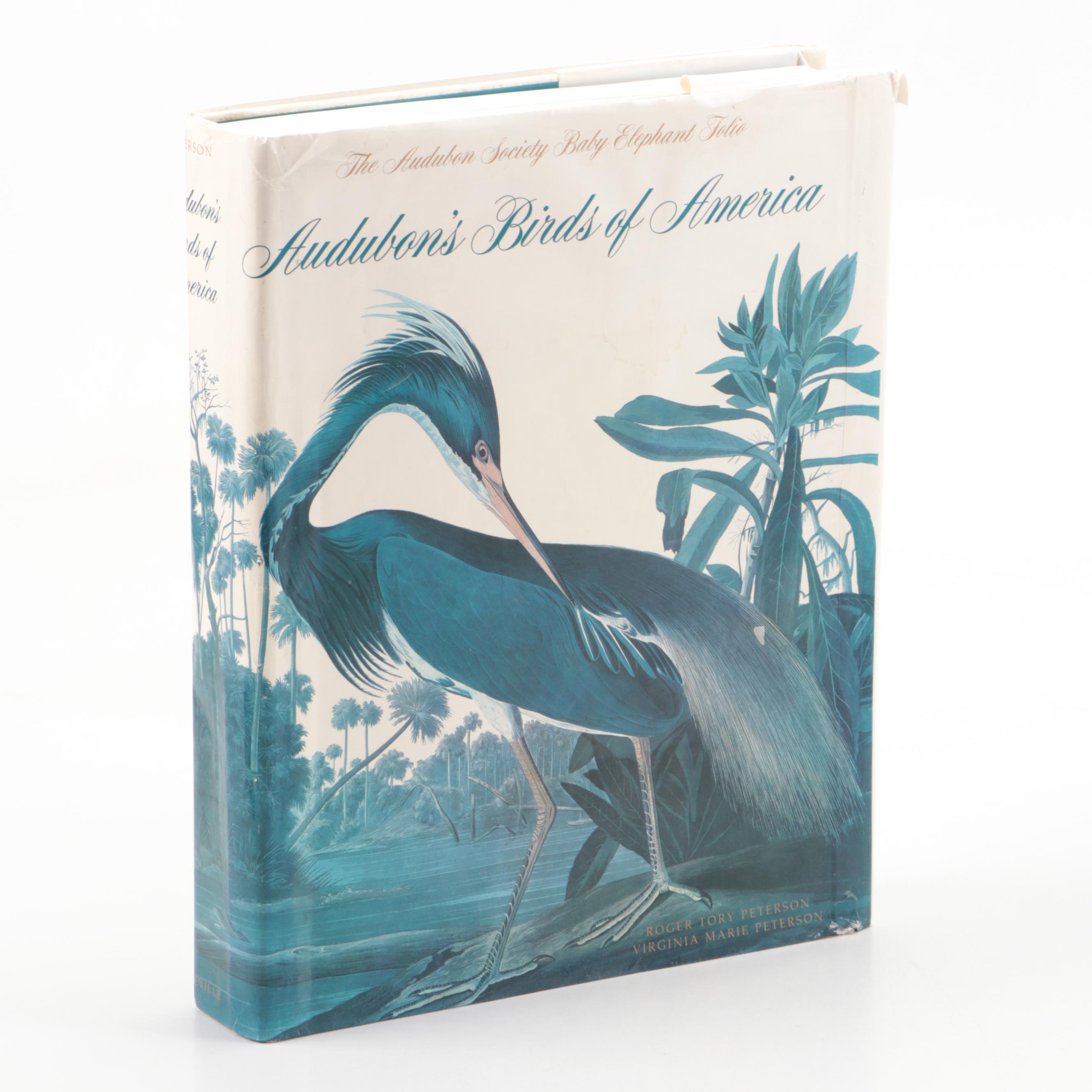 Baby Elephant Folio "Audubon's Birds of America" by the Petersons, 1990