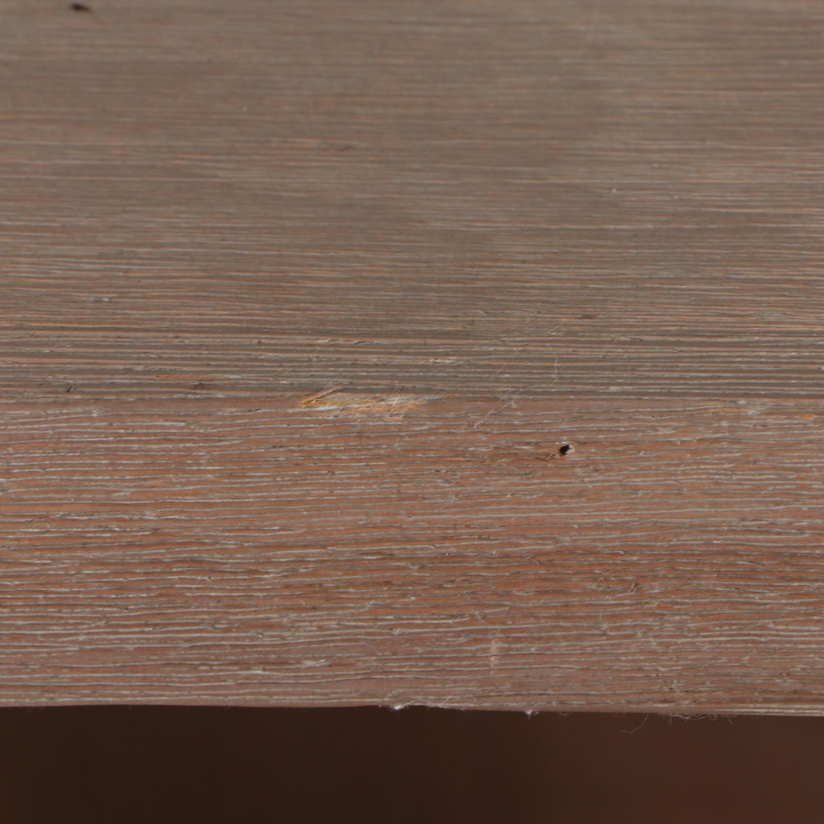 Contemporary Painted Wood Media Console