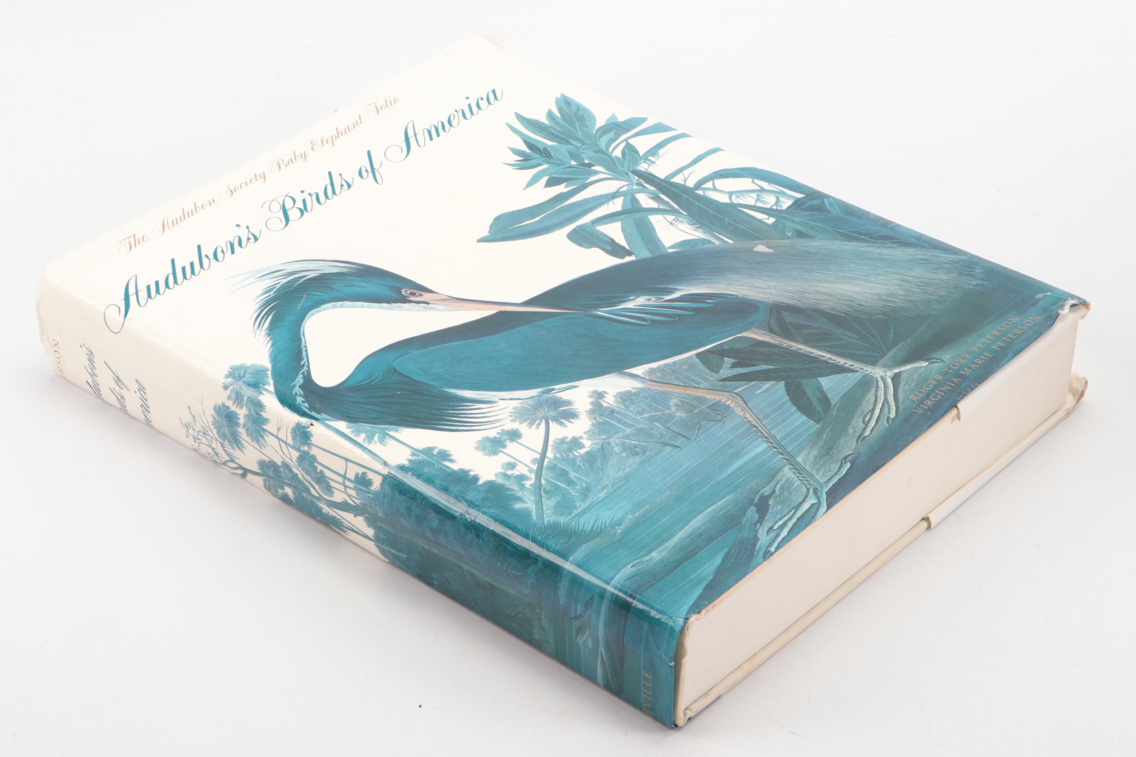 Baby Elephant Folio "Audubon's Birds of America" by the Petersons, 1990