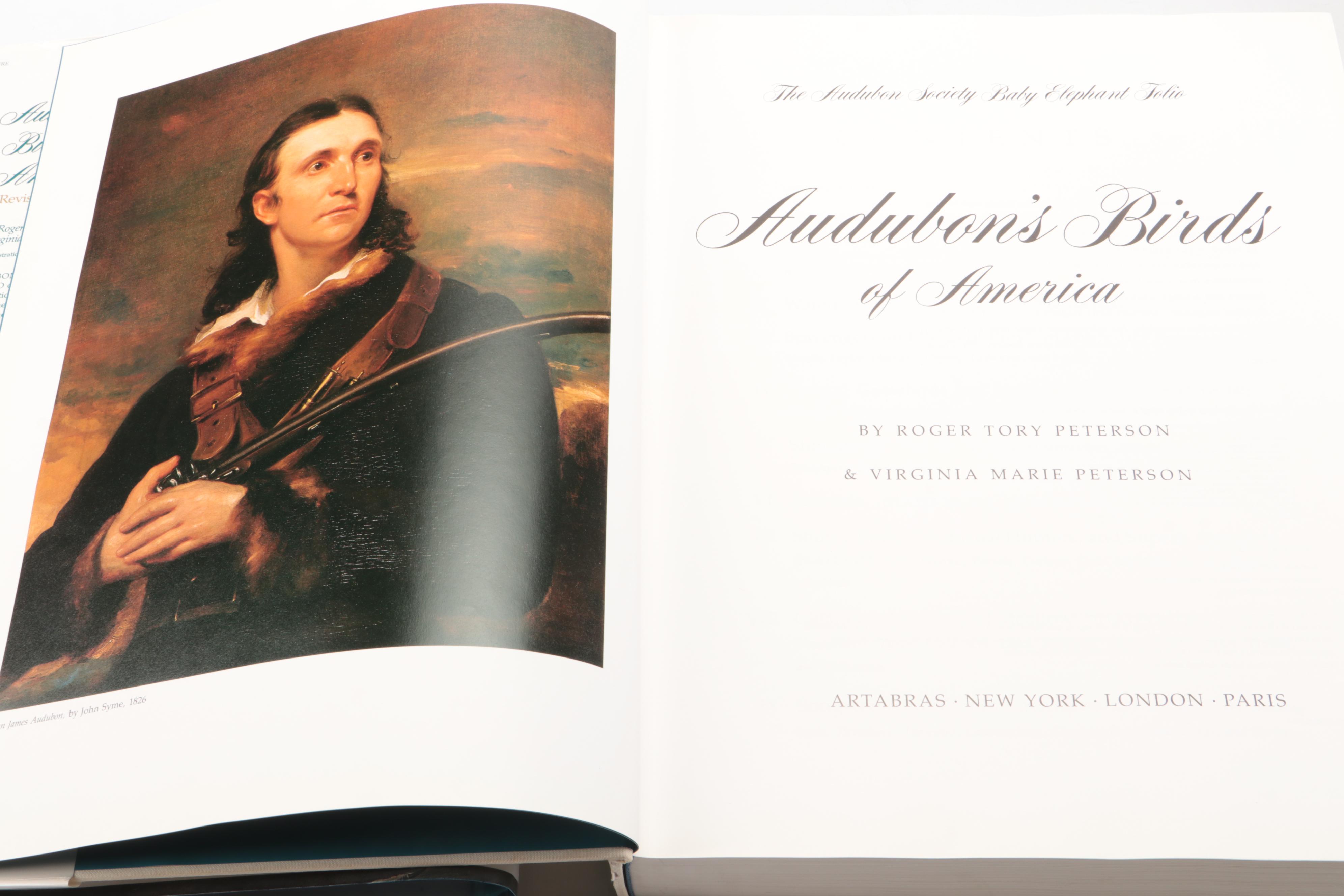 Baby Elephant Folio "Audubon's Birds of America" by the Petersons, 1990